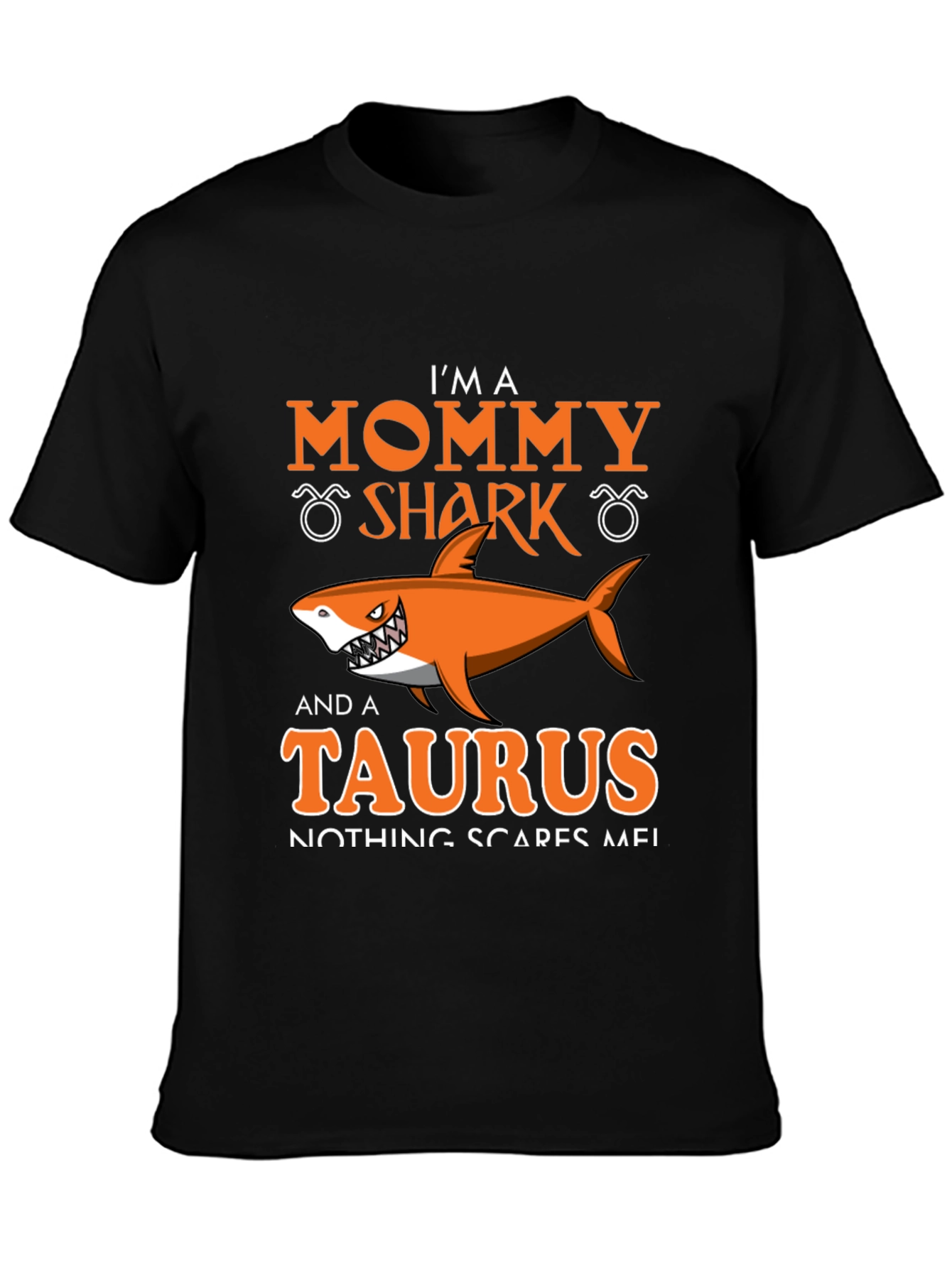 Mommy Shark Taurus Zodiac Sign T-Shirt