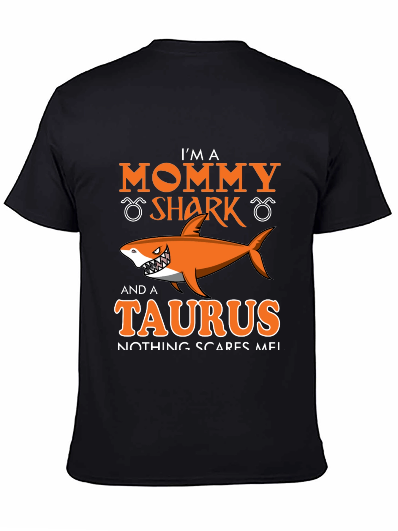 Mommy Shark Taurus Zodiac Sign T-Shirt