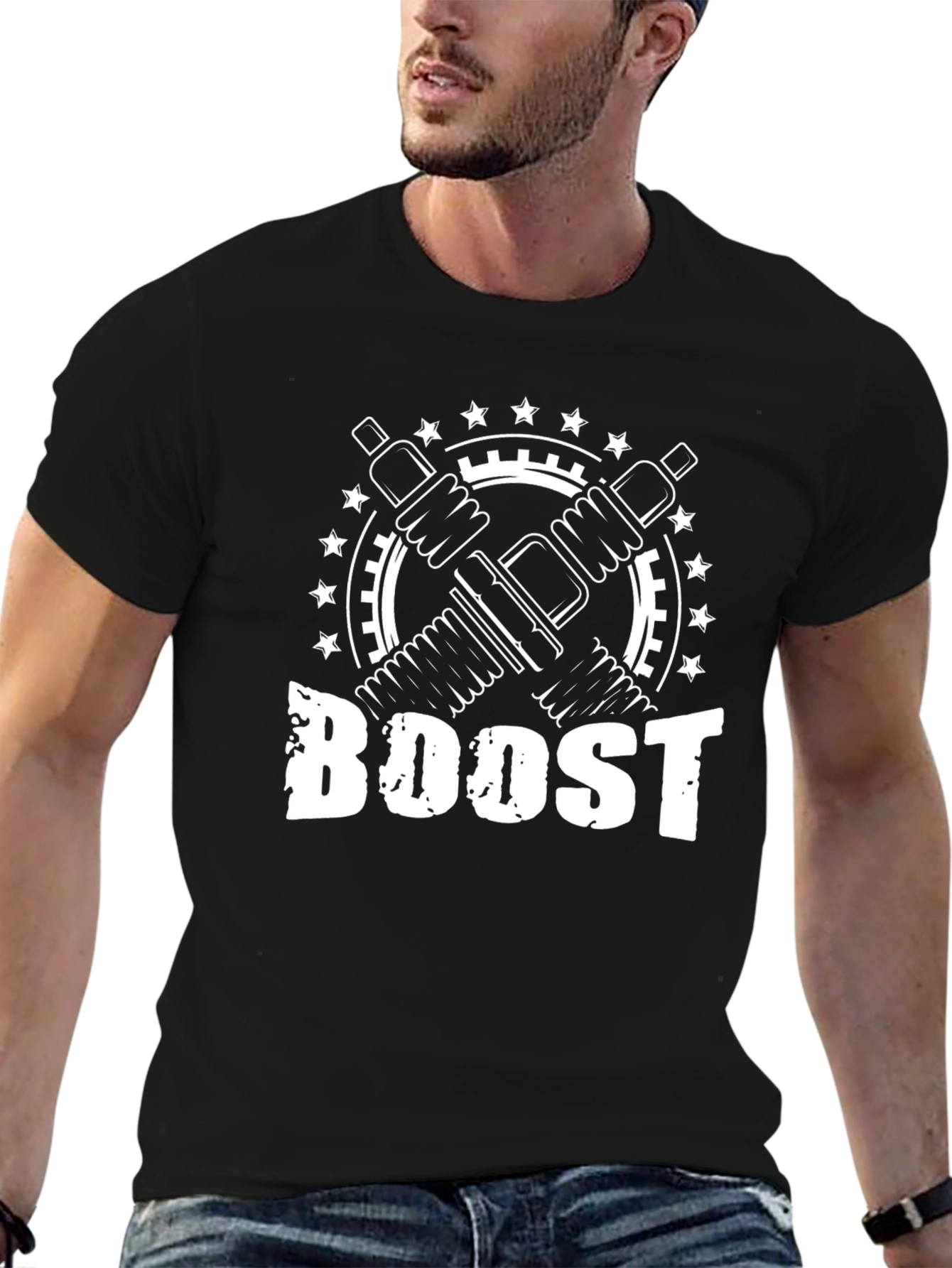 Boost Graphic Tee - Black