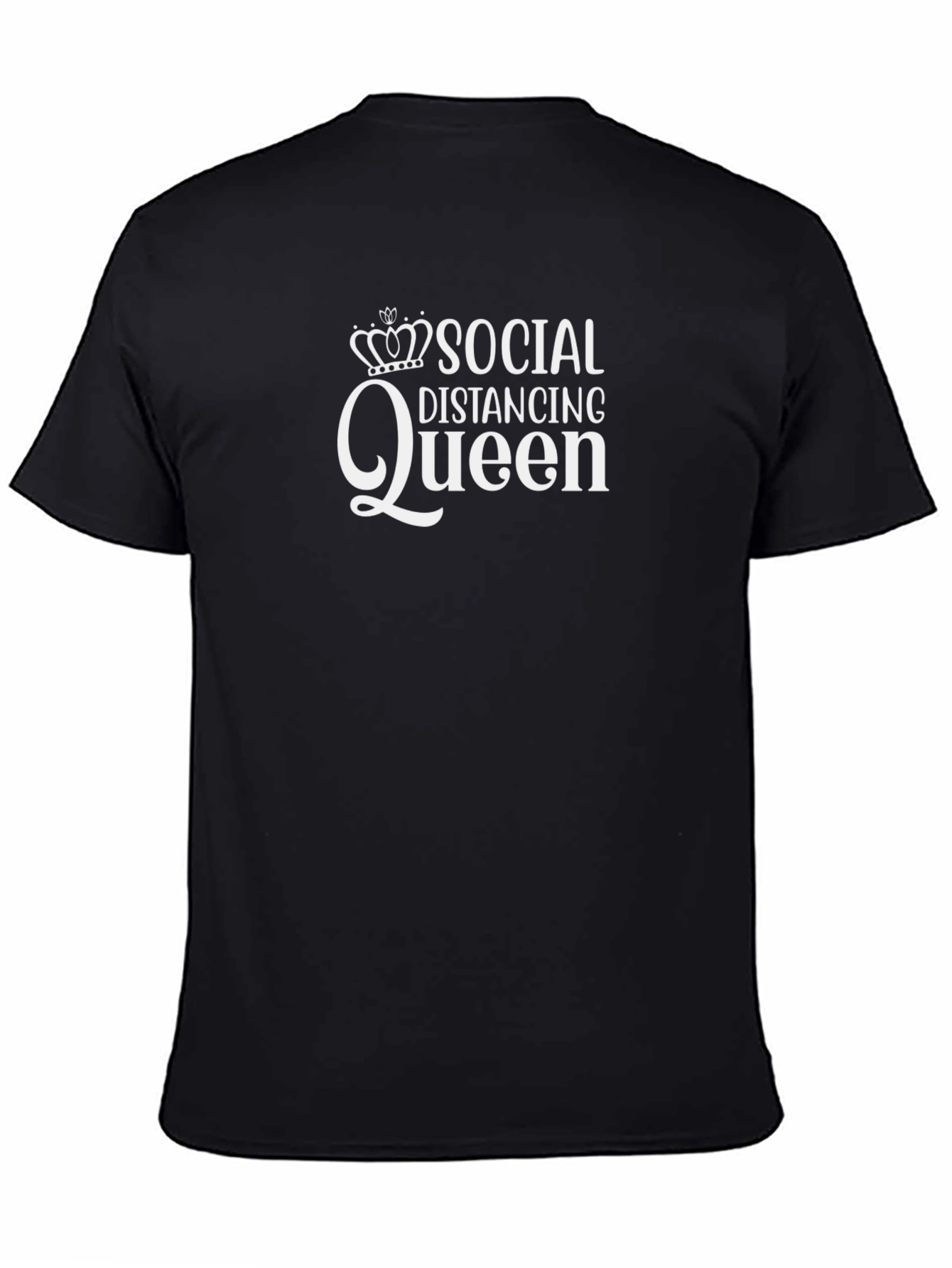 Social Distancing Queen Graphic Tee