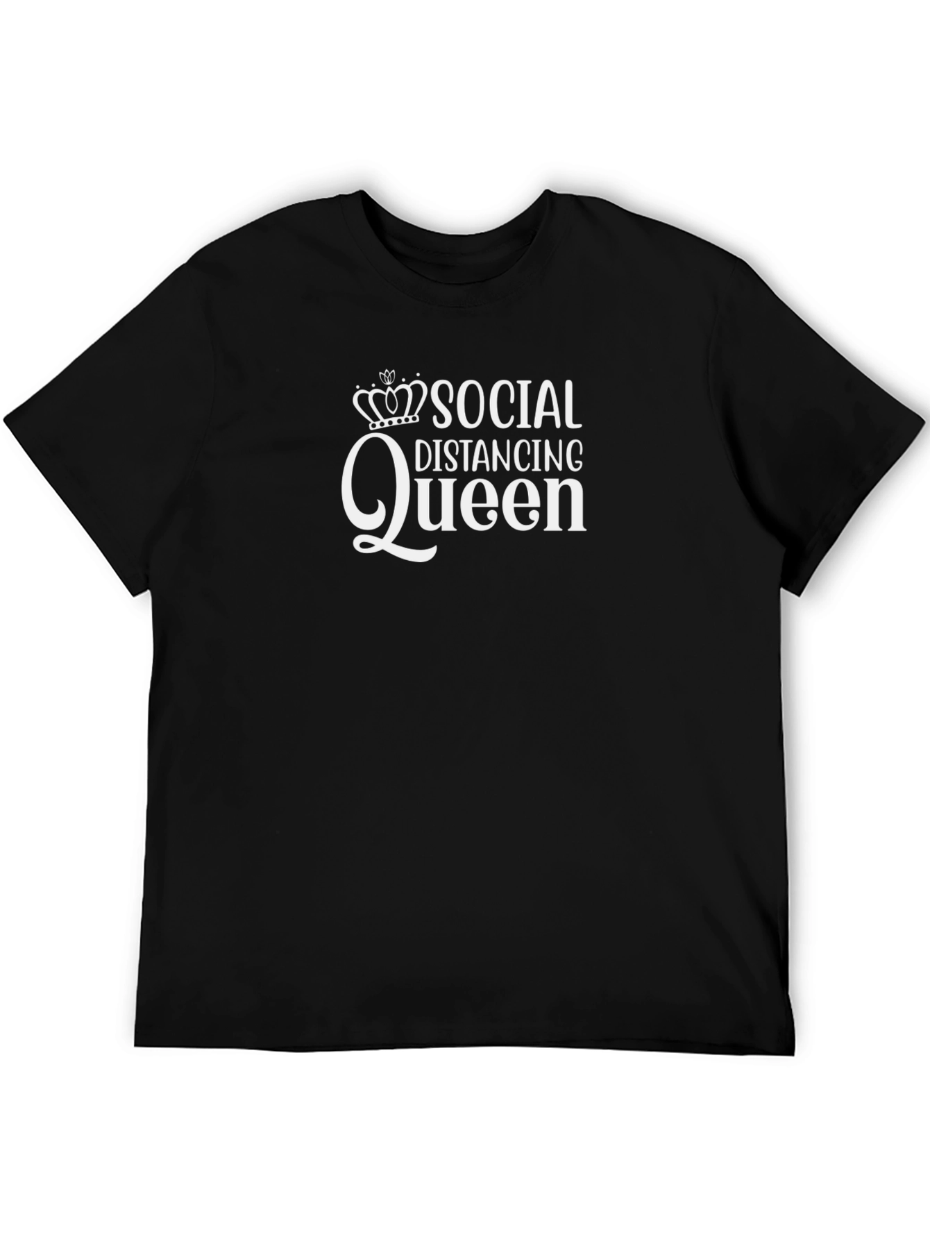 Social Distancing Queen Graphic Tee