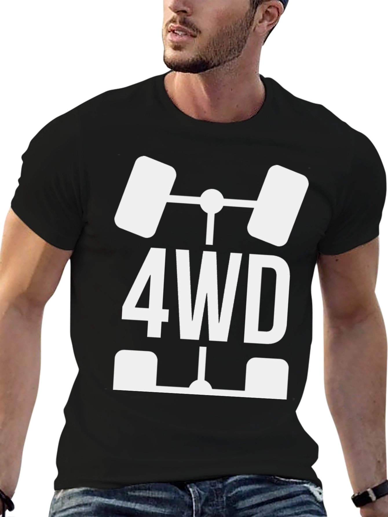 4WD Graphic Tee - Off-Road Adventure T-Shirt