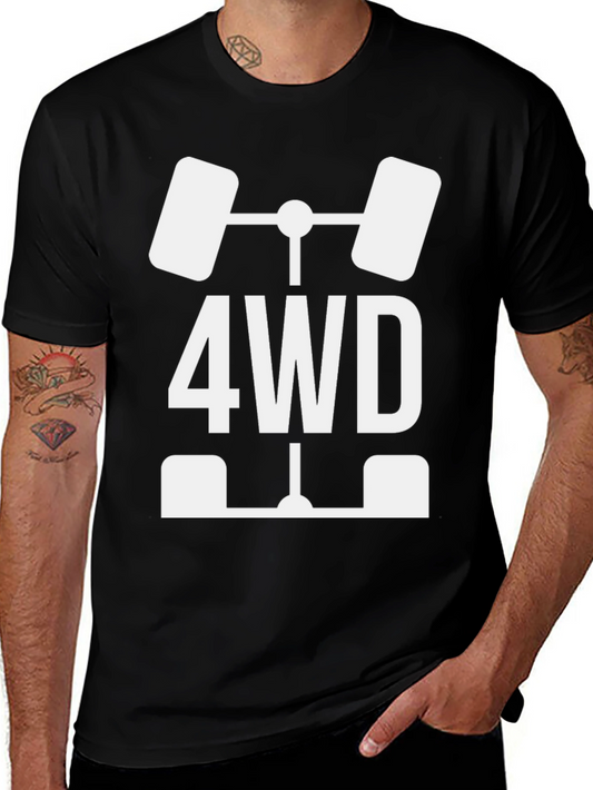 4WD Graphic Tee - Off-Road Adventure T-Shirt