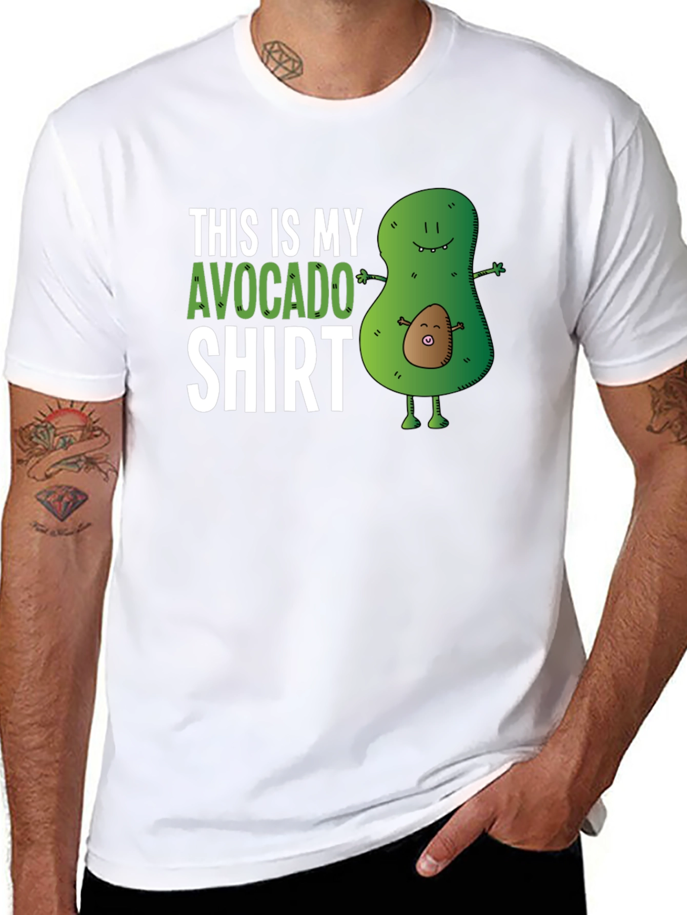 Avocado Shirt - Funny Graphic Tee