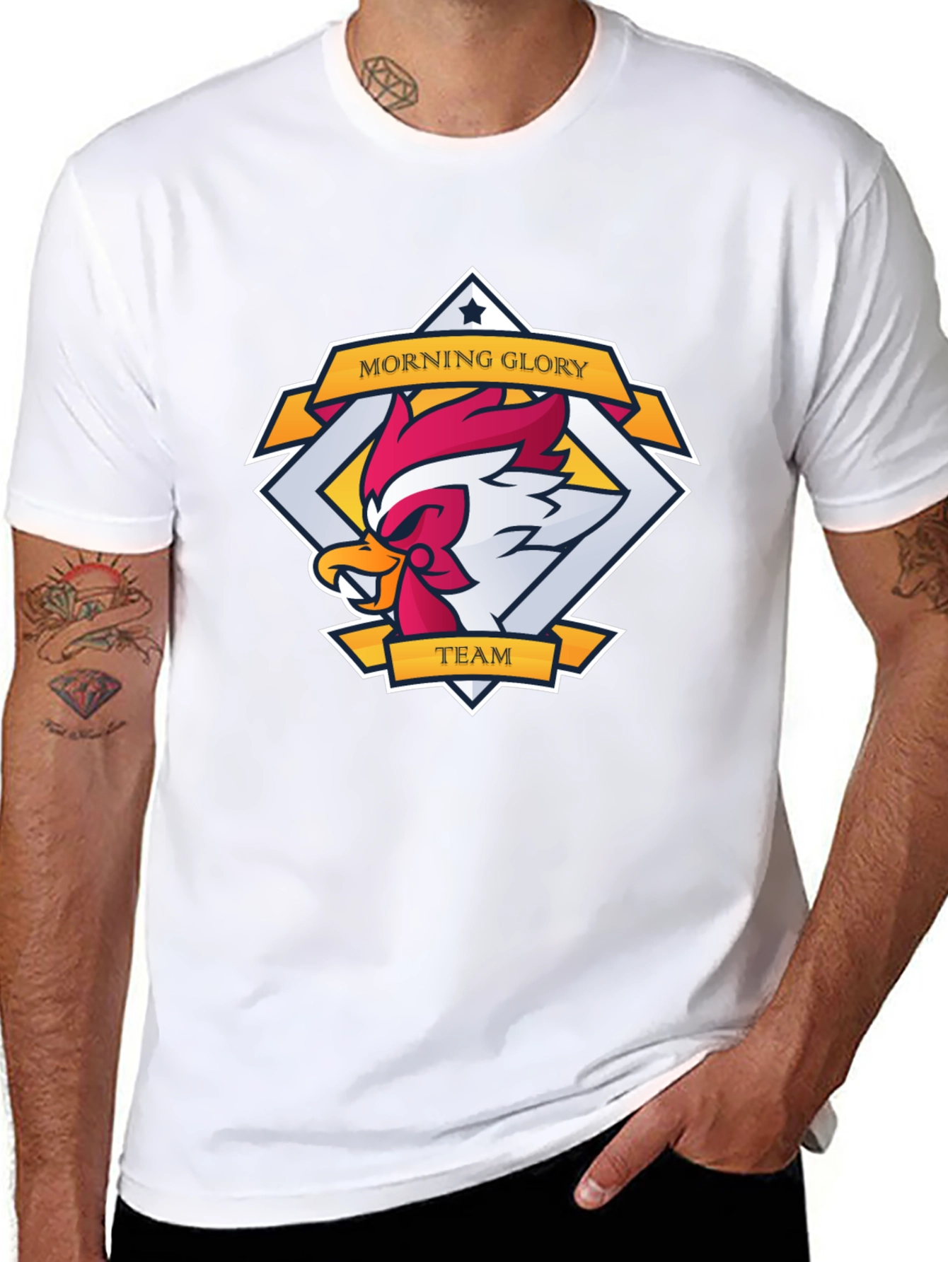 Morning Glory Team Rooster Graphic Tee