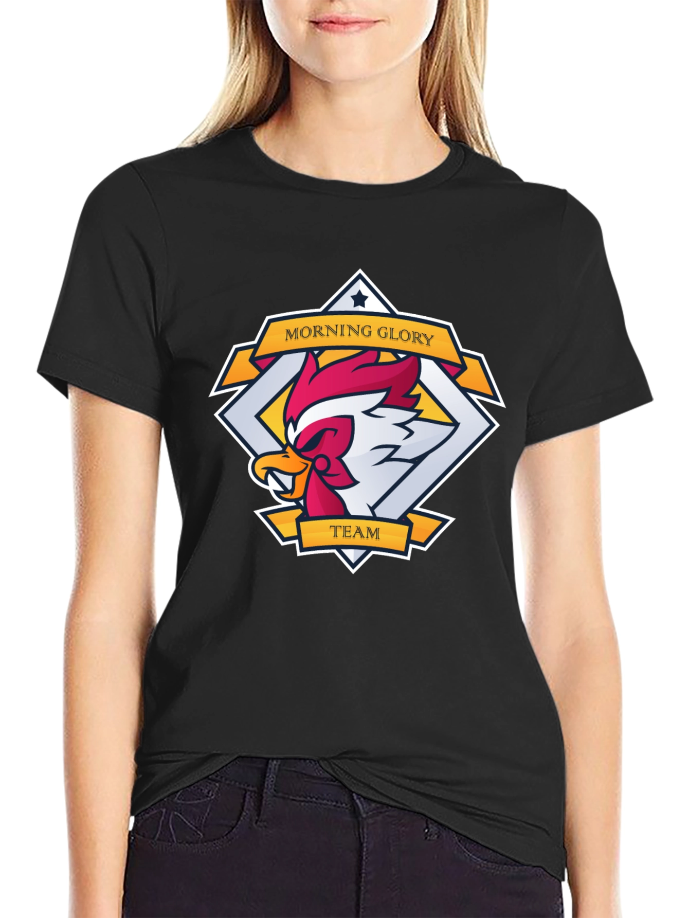Morning Glory Team Rooster Graphic Tee