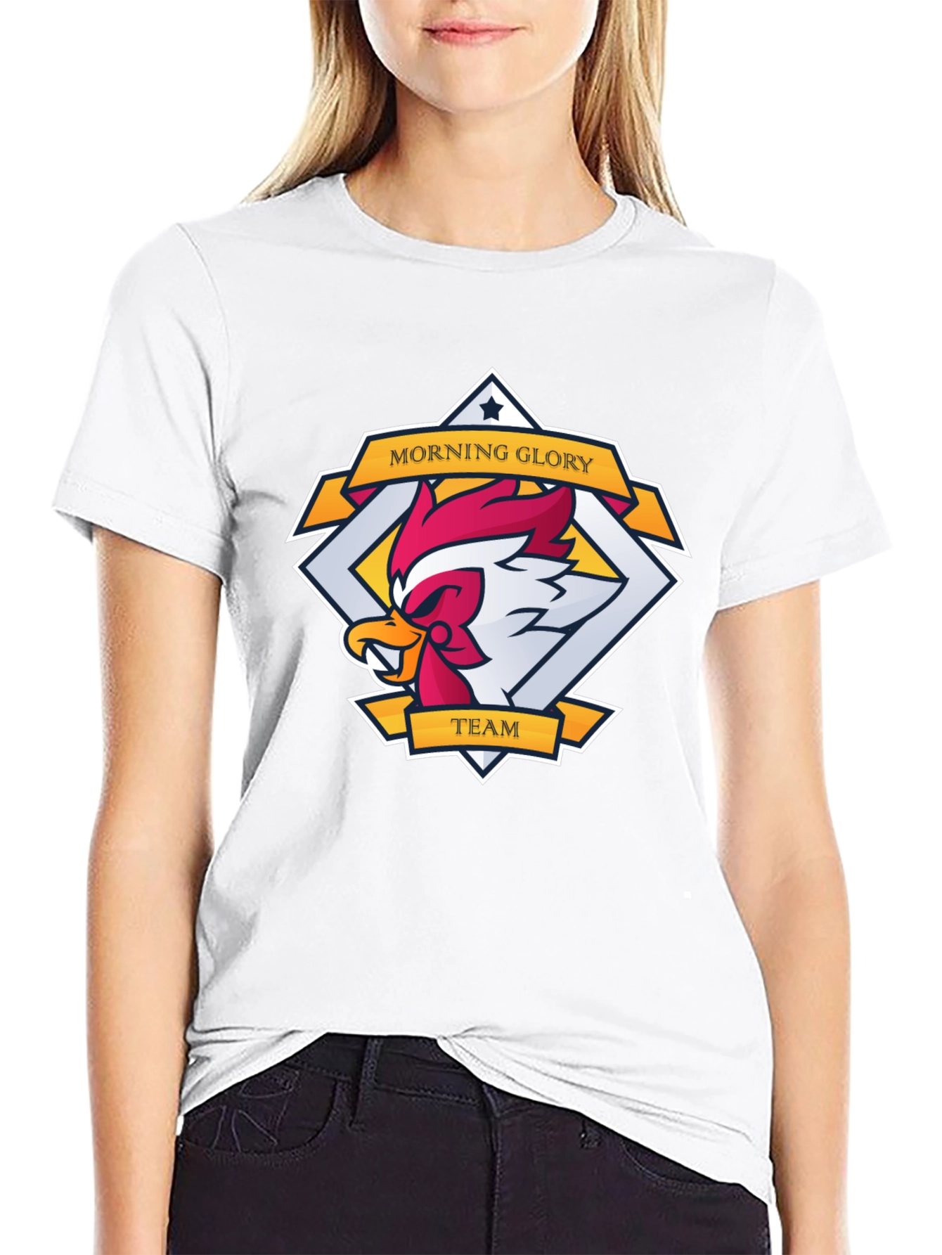 Morning Glory Team Rooster Graphic Tee