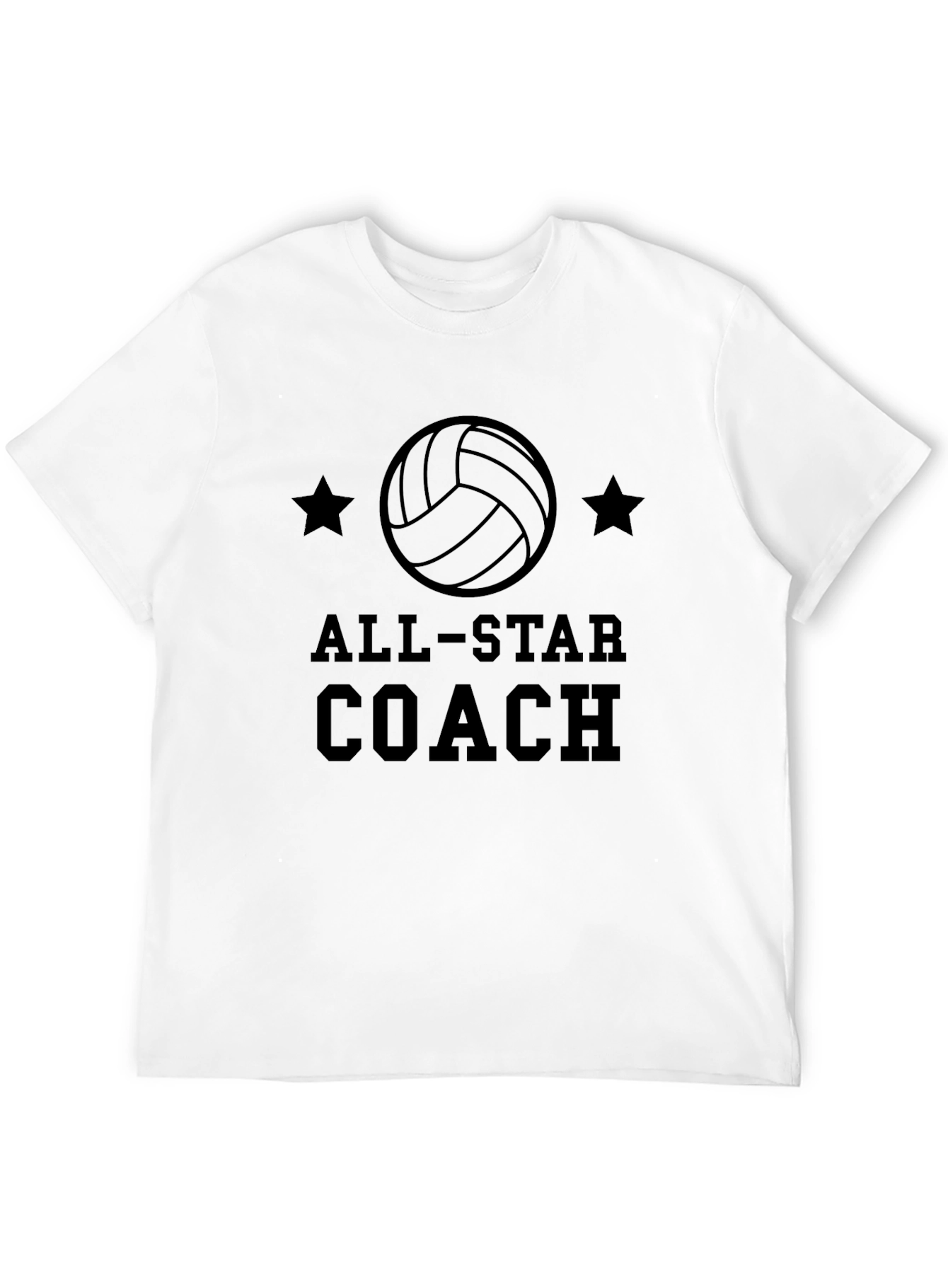 All-Star Coach Volleyball Graphic Tee