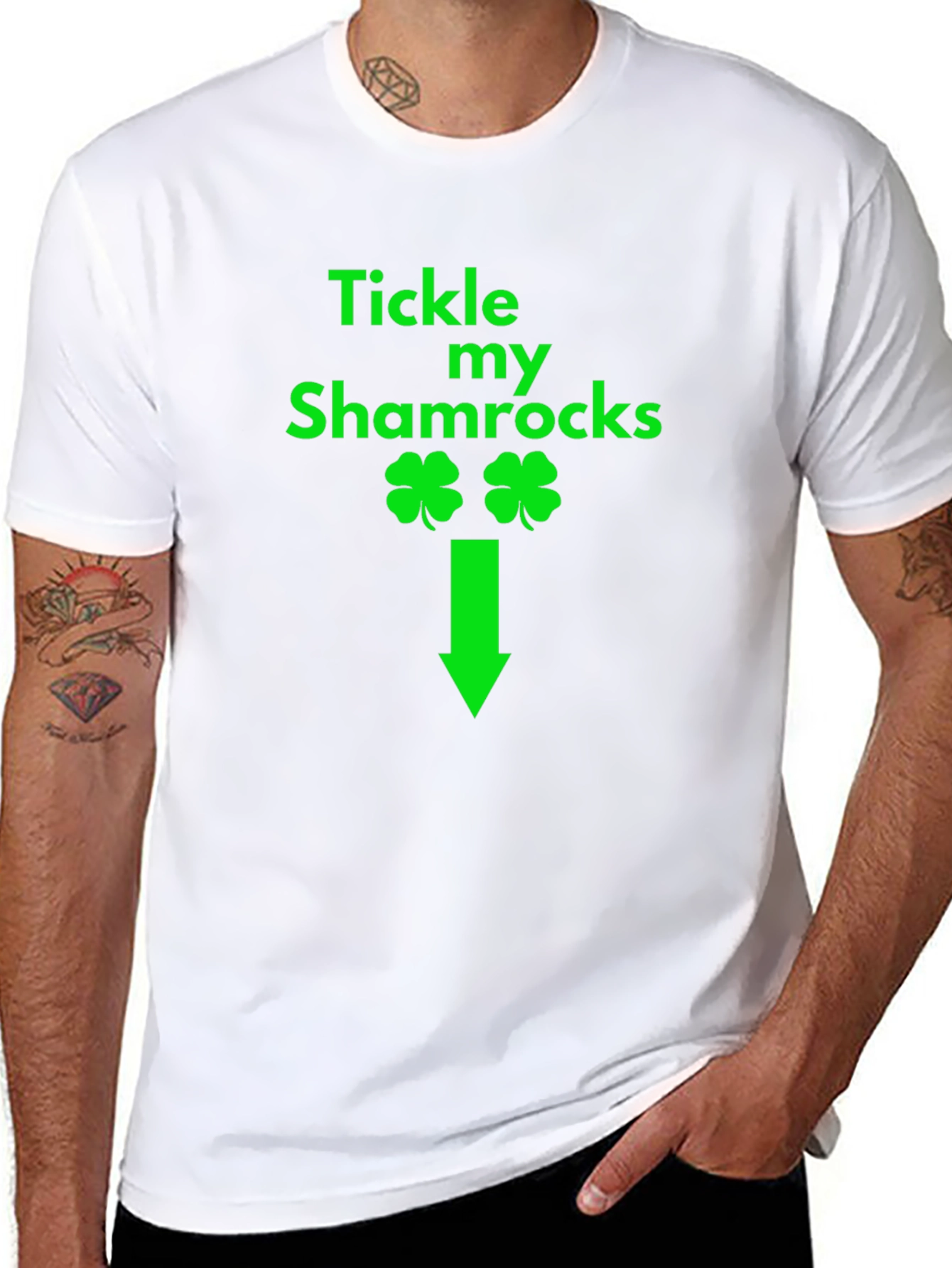 Tickle My Shamrocks St. Patricks Day T-Shirt