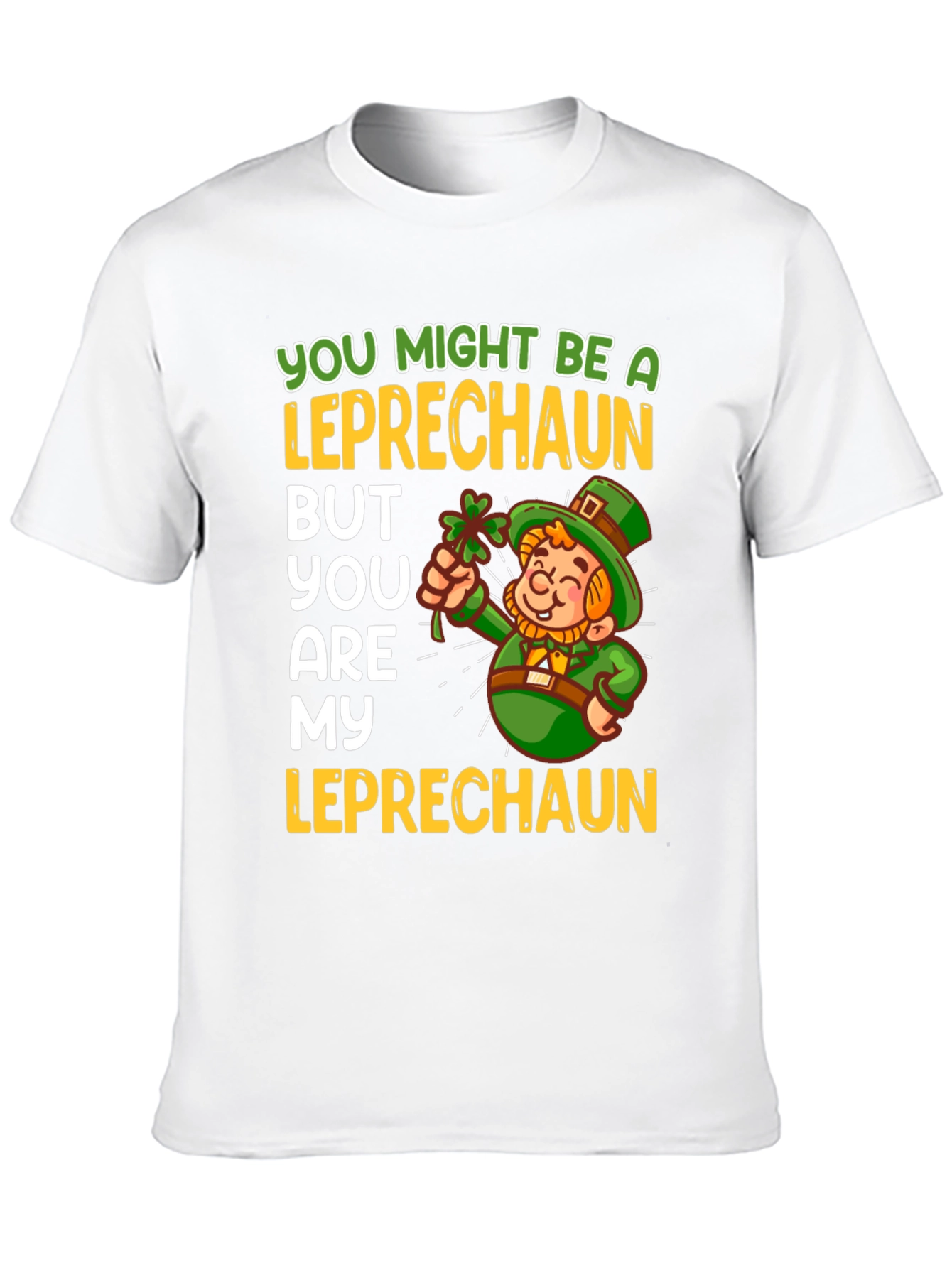 Leprechaun Graphic Tee: St. Patricks Day