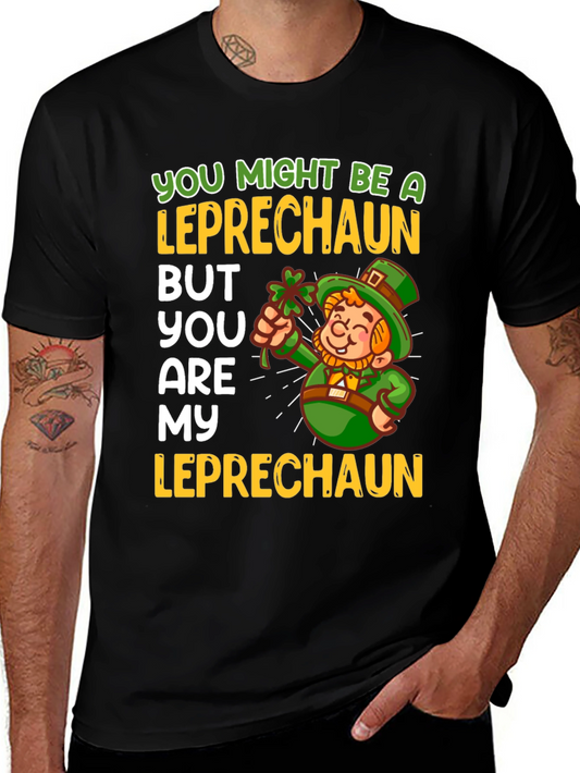 Leprechaun Graphic Tee: St. Patricks Day