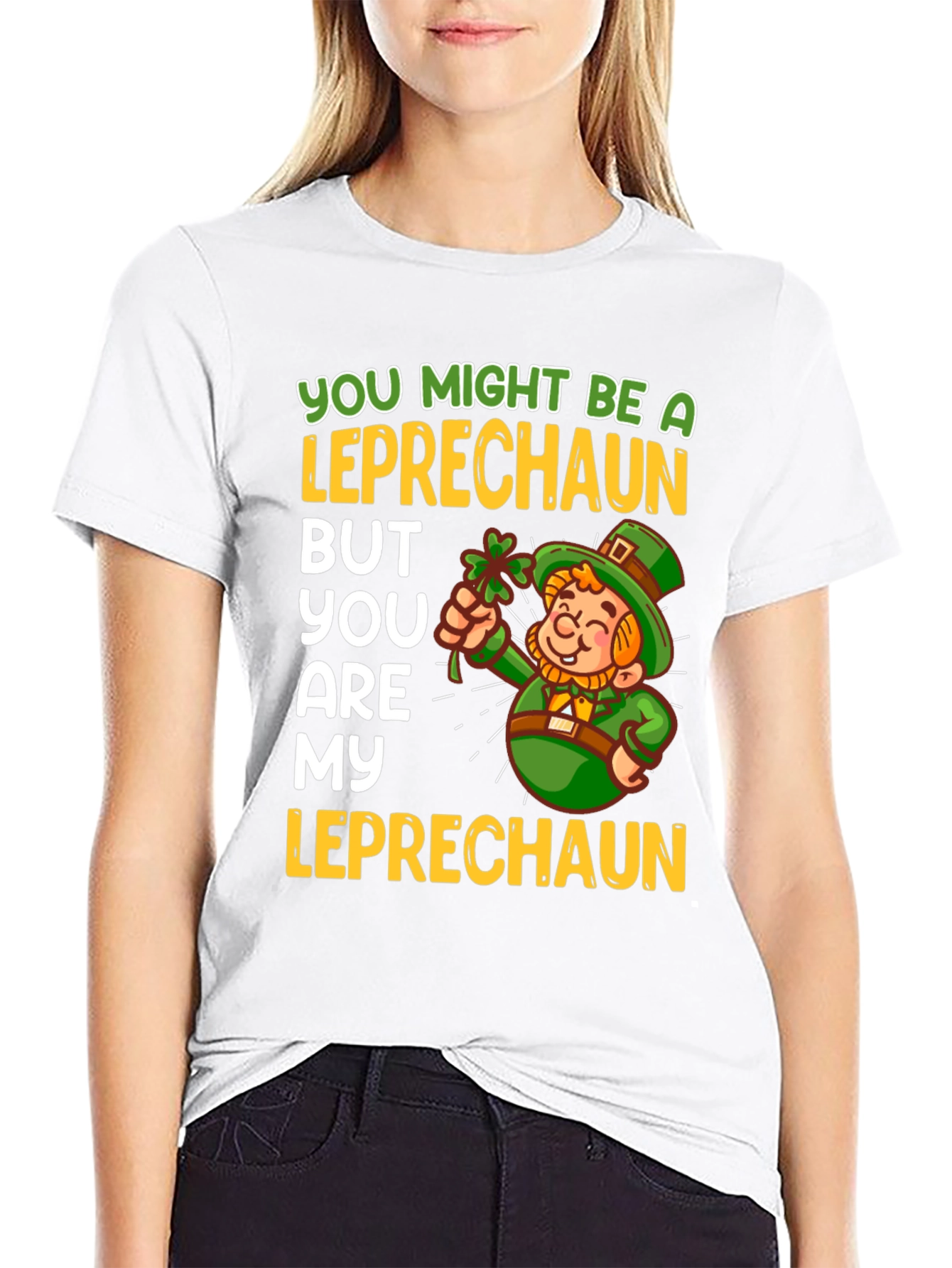 Leprechaun Graphic Tee: St. Patricks Day