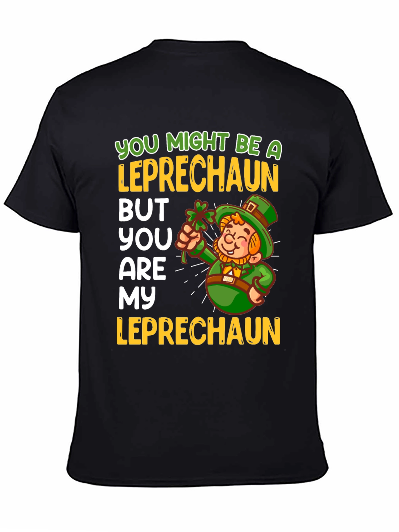 Leprechaun Graphic Tee: St. Patricks Day
