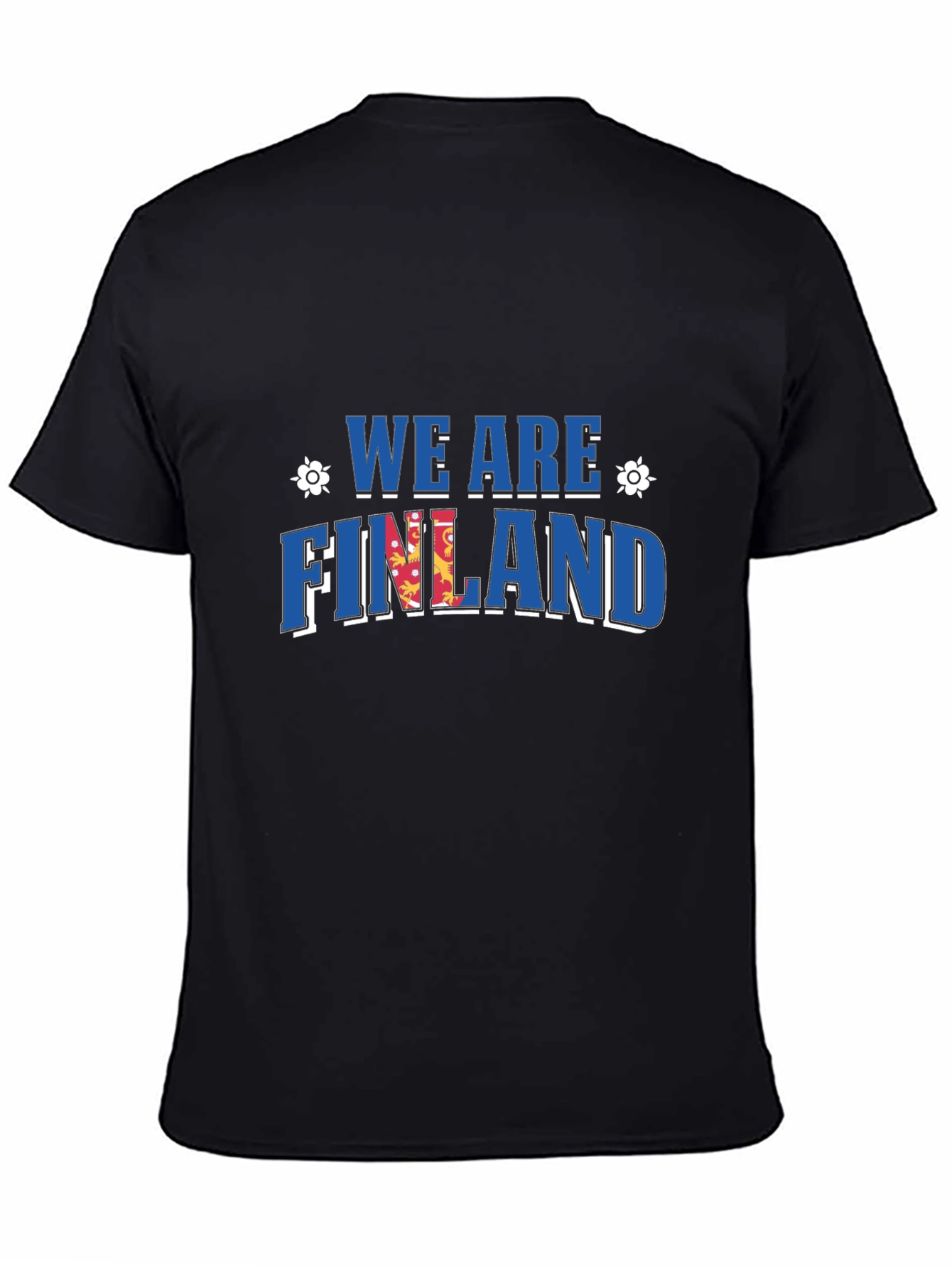 We Are Finland Black T-Shirt