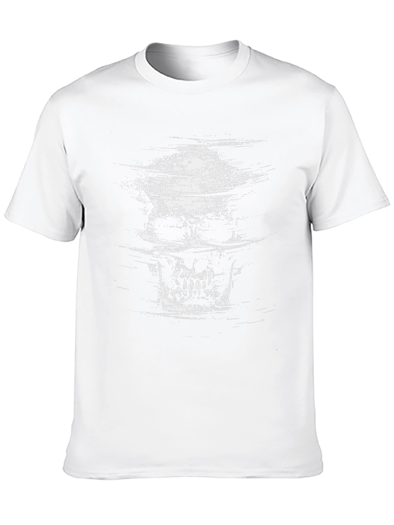 Skull Graphic Print Black T-Shirt