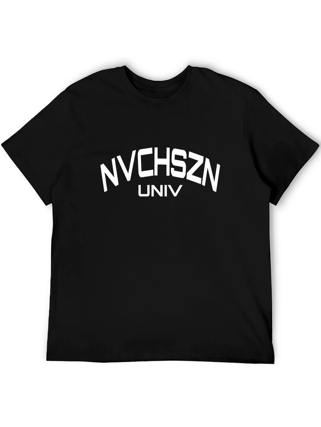NVCHSZN UNIV Black Graphic Tee