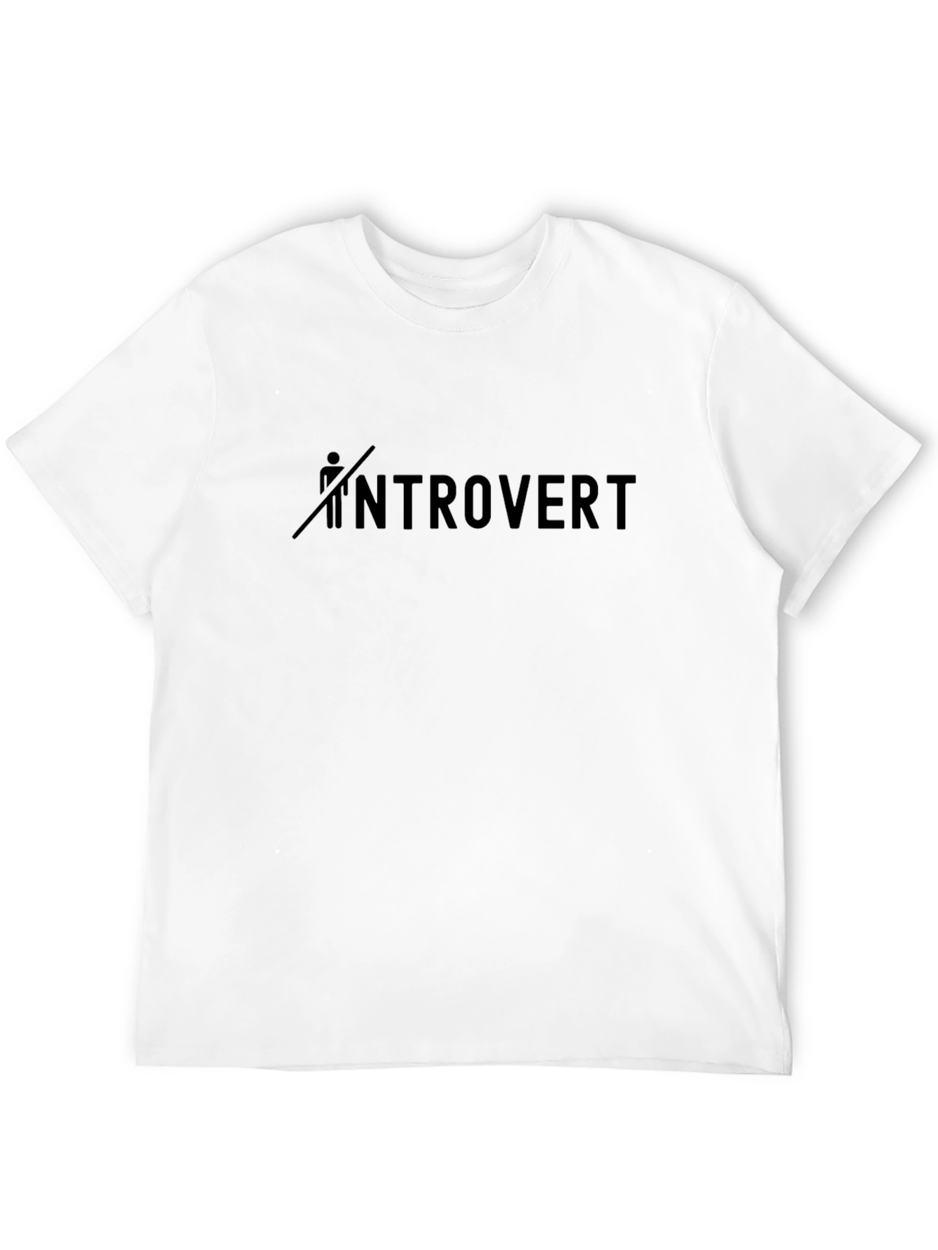 Introvert Graphic Tee - Soft Cotton Comfort