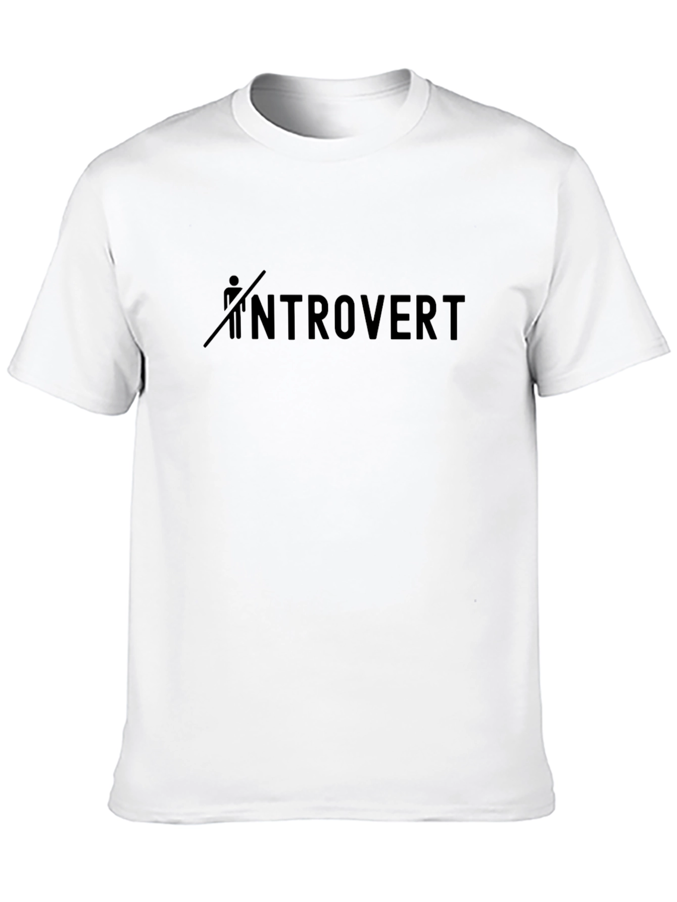 Introvert Graphic Tee - Soft Cotton Comfort