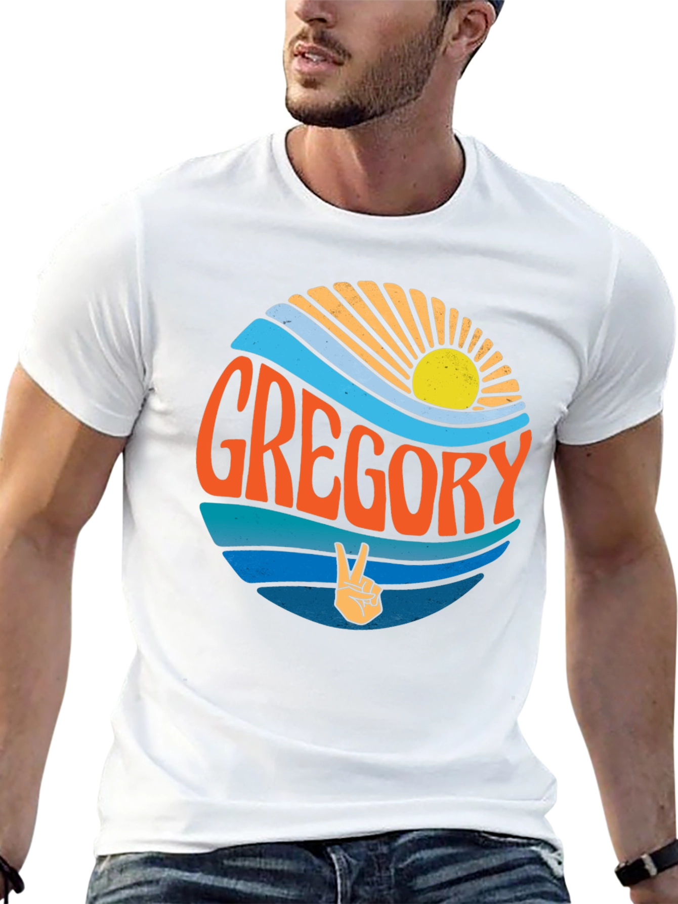 Gregory Retro T-Shirt - Peace & Sunshine