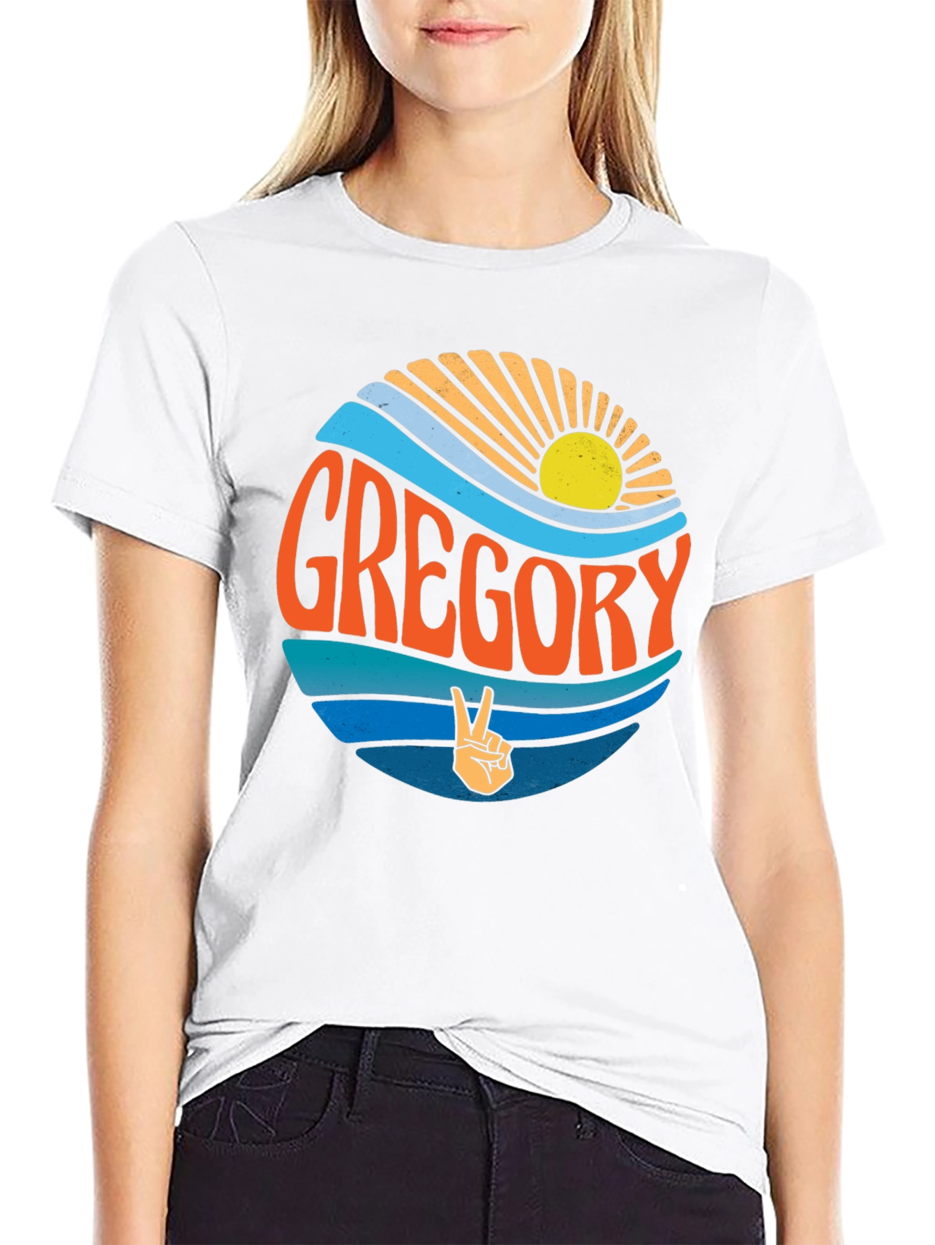 Gregory Retro T-Shirt - Peace & Sunshine