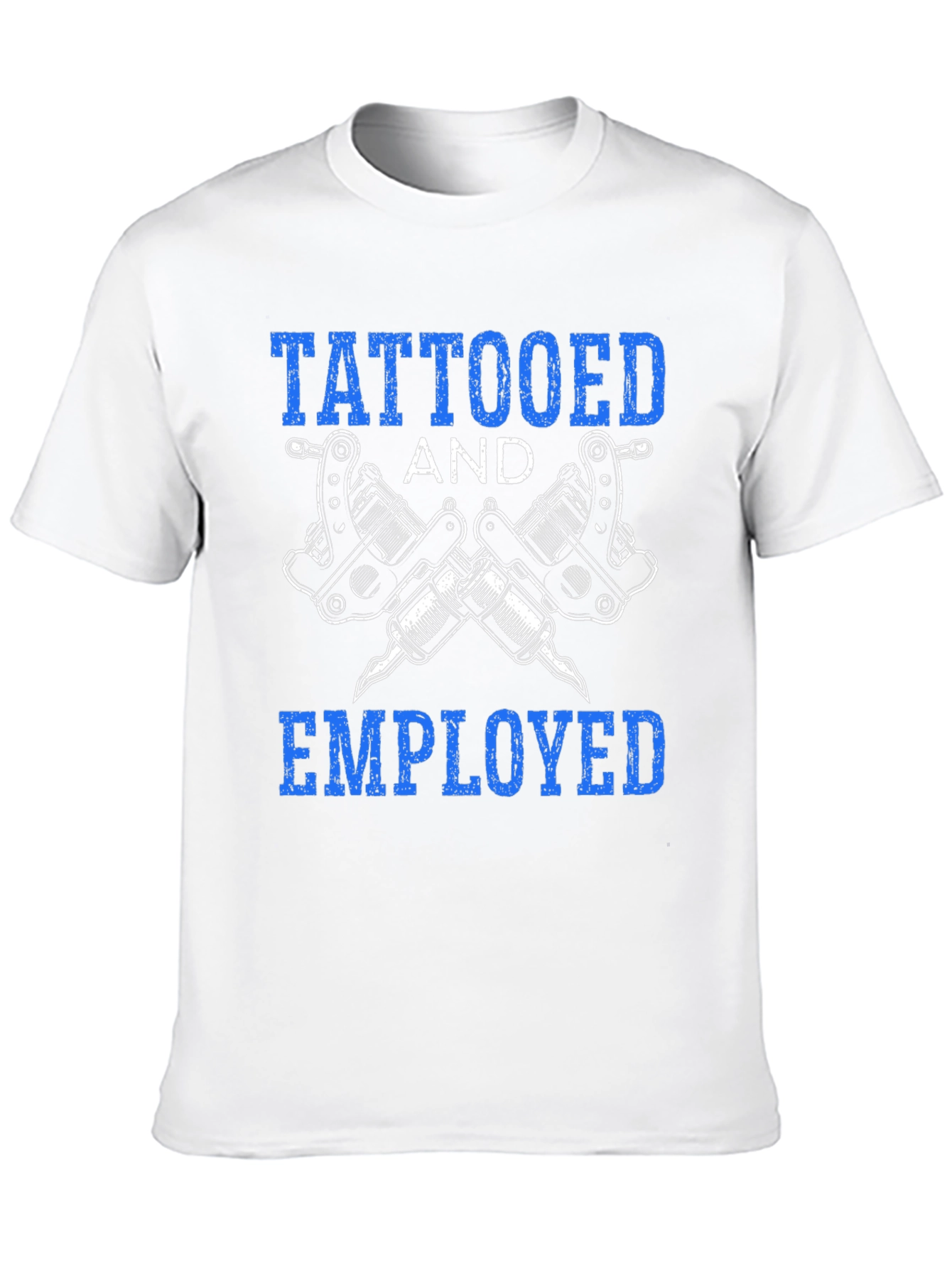 Tattooed and Employed Graphic T-Shirt - Black