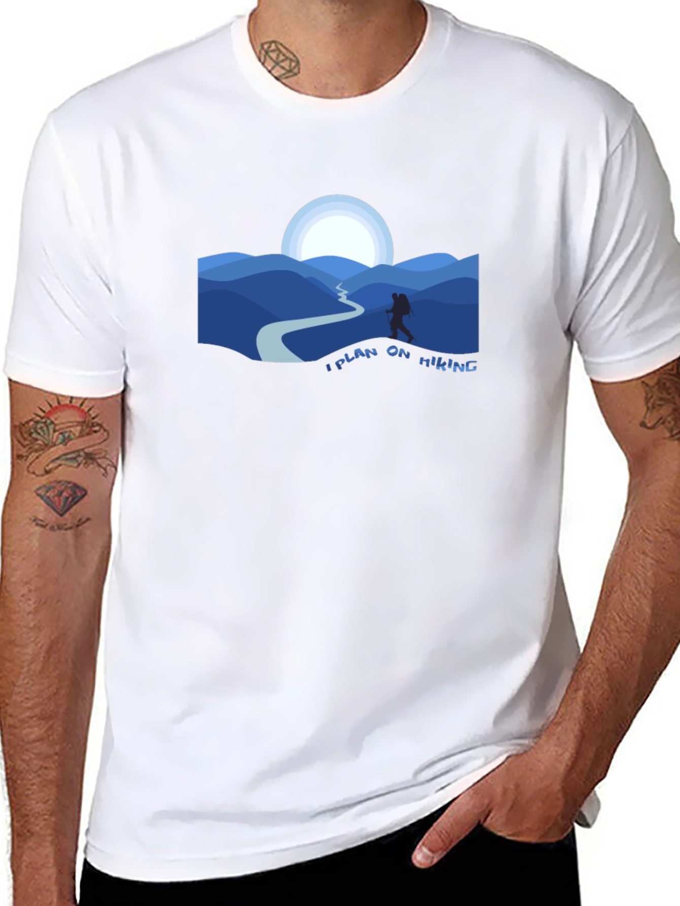Hiking Adventure T-Shirt - I Plan on Hiking
