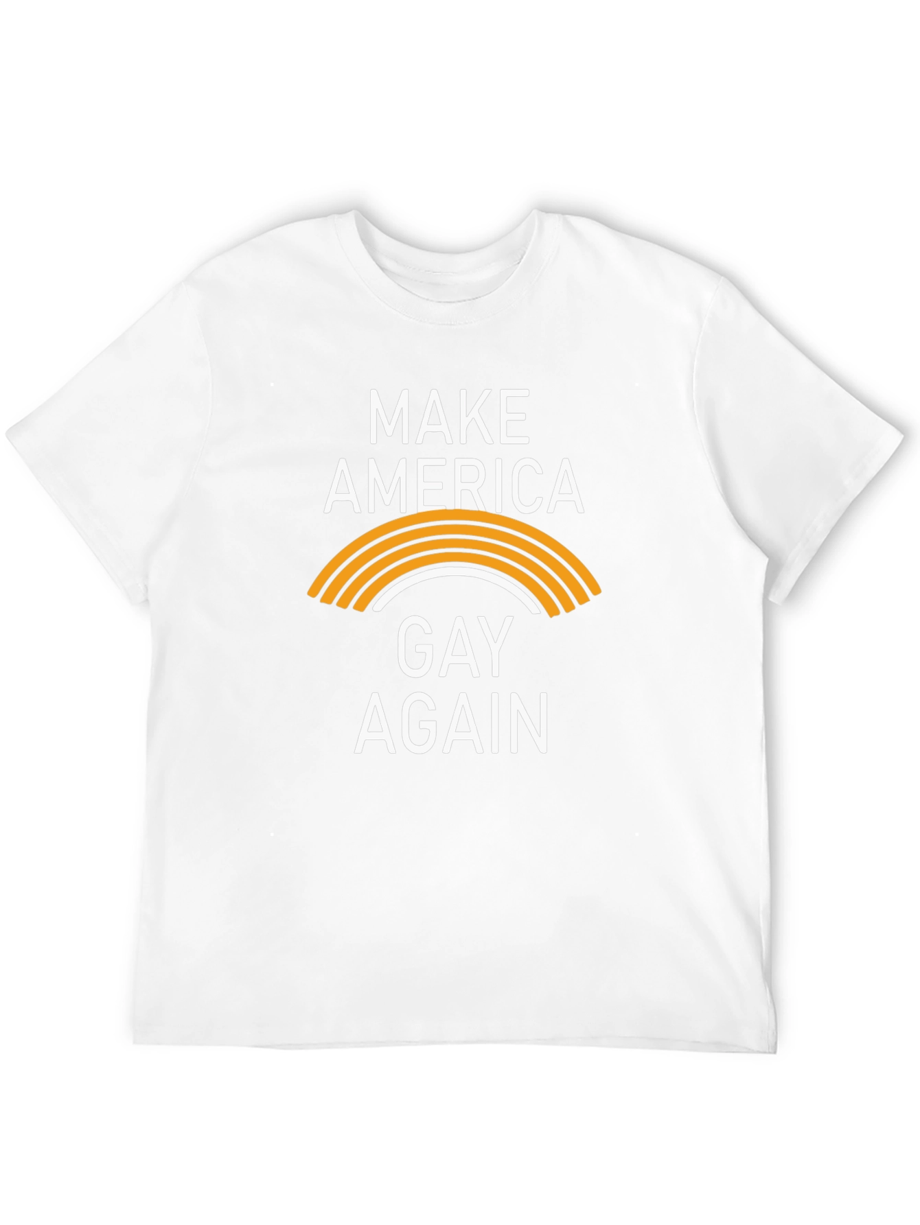Make America Gay Again T-Shirt - Rainbow Pride