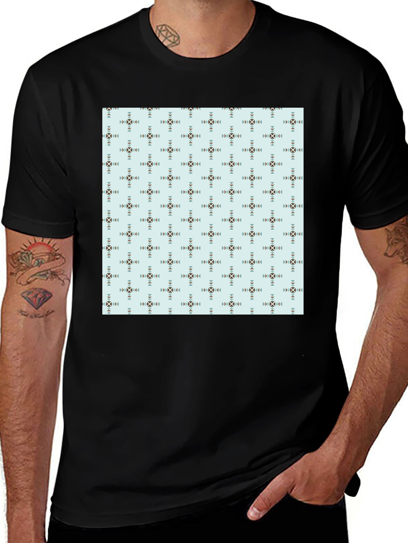 Patterned T-Shirt