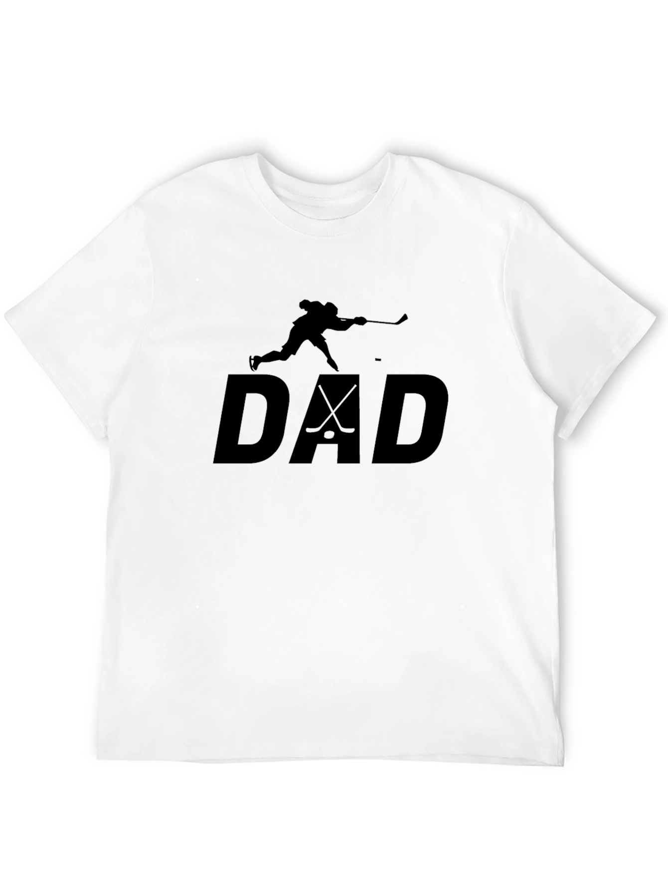 Hockey Dad T-Shirt - Black Tee