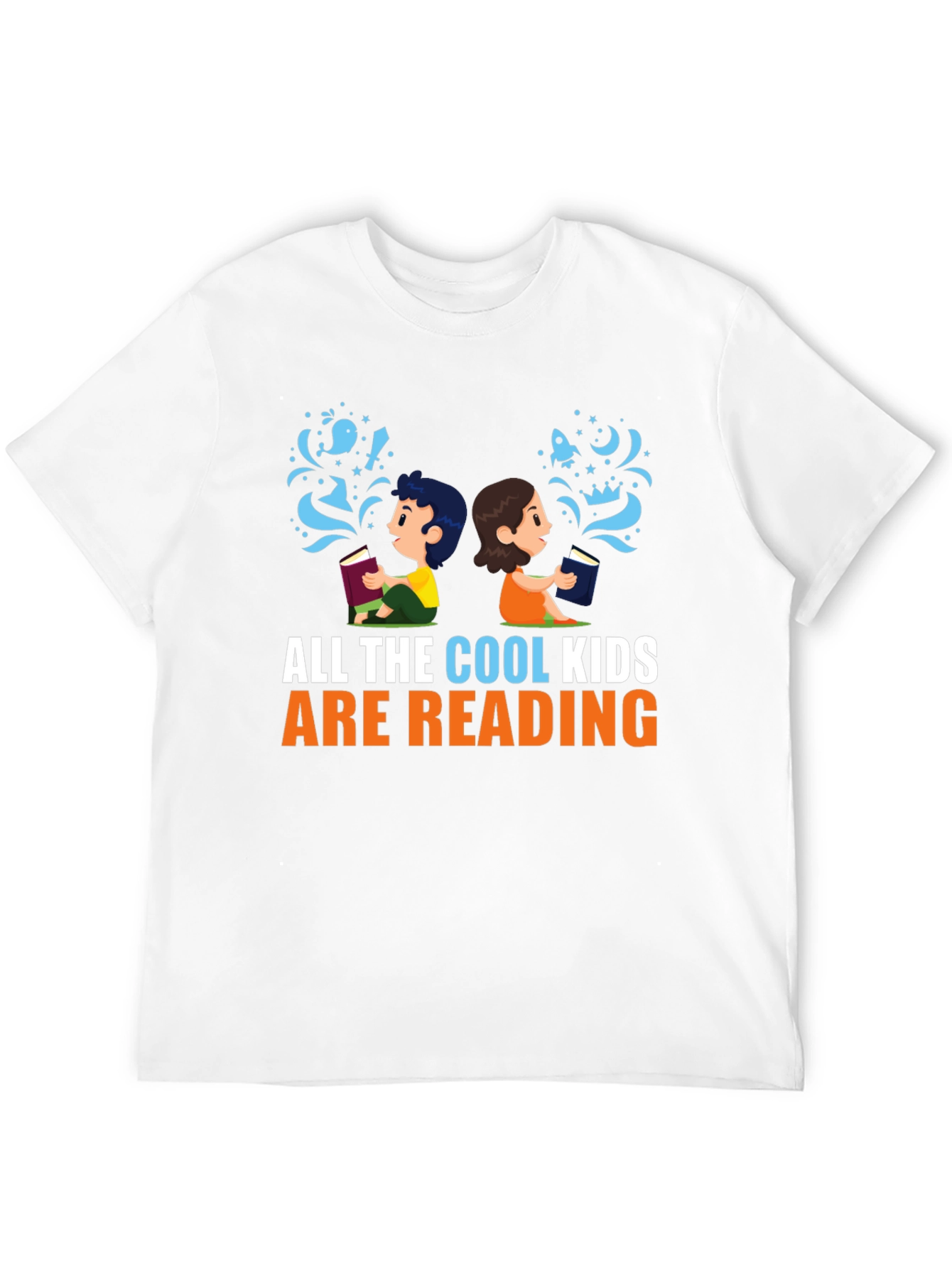 Cool Kids Reading T-Shirt - Book Lover Tee