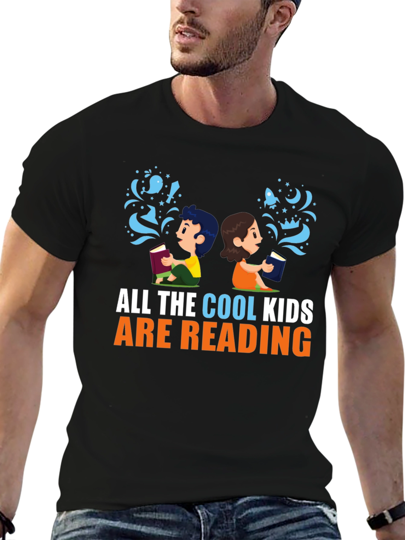 Cool Kids Reading T-Shirt - Book Lover Tee