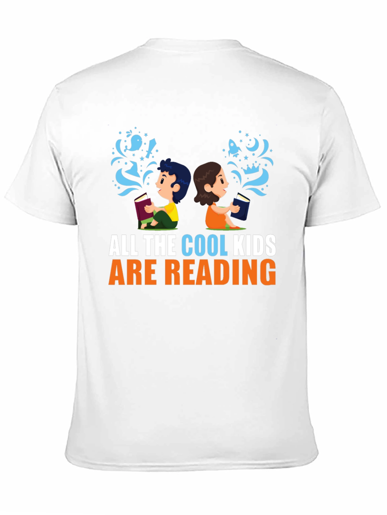 Cool Kids Reading T-Shirt - Book Lover Tee