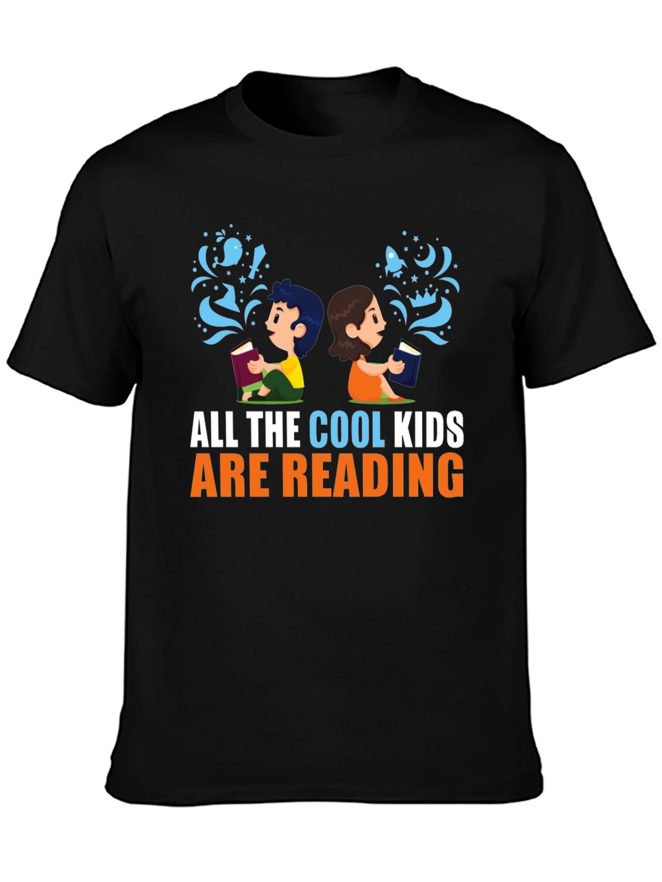 Cool Kids Reading T-Shirt - Book Lover Tee