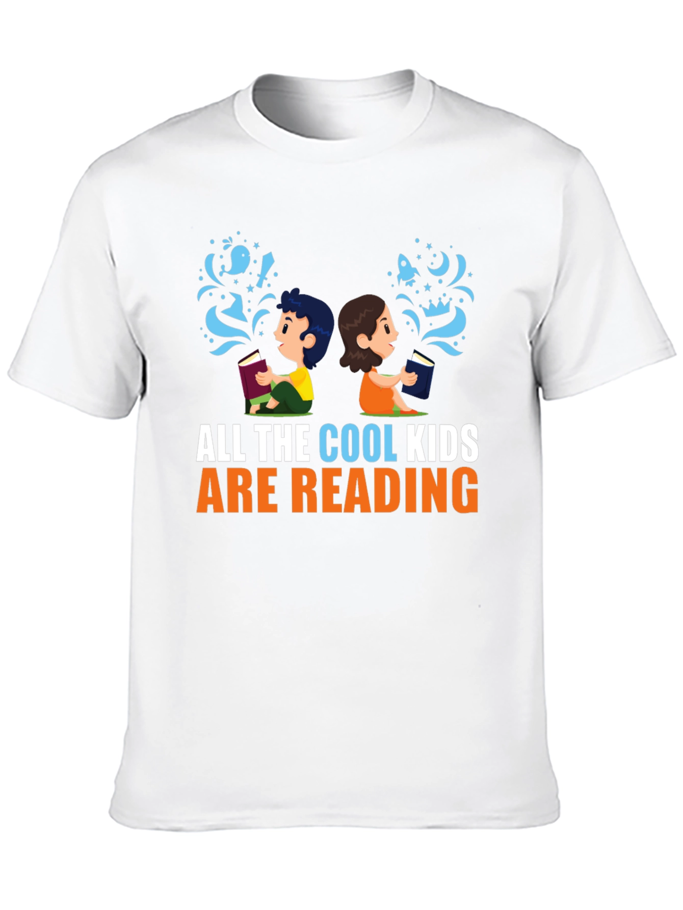 Cool Kids Reading T-Shirt - Book Lover Tee
