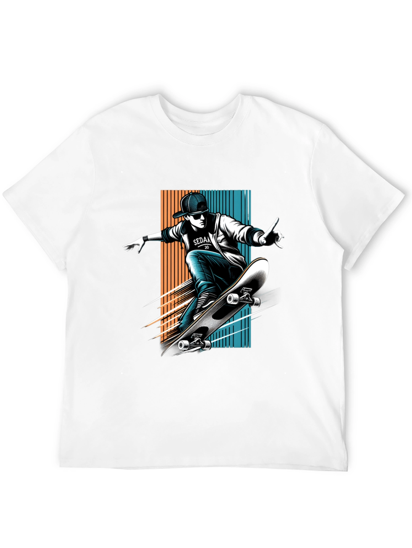 Skateboarding T-Shirt: Urban Style