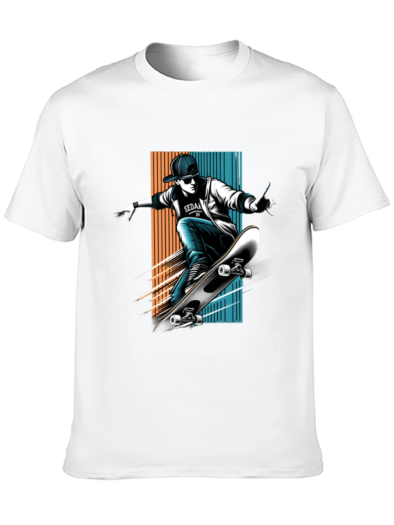 Skateboarding T-Shirt: Urban Style