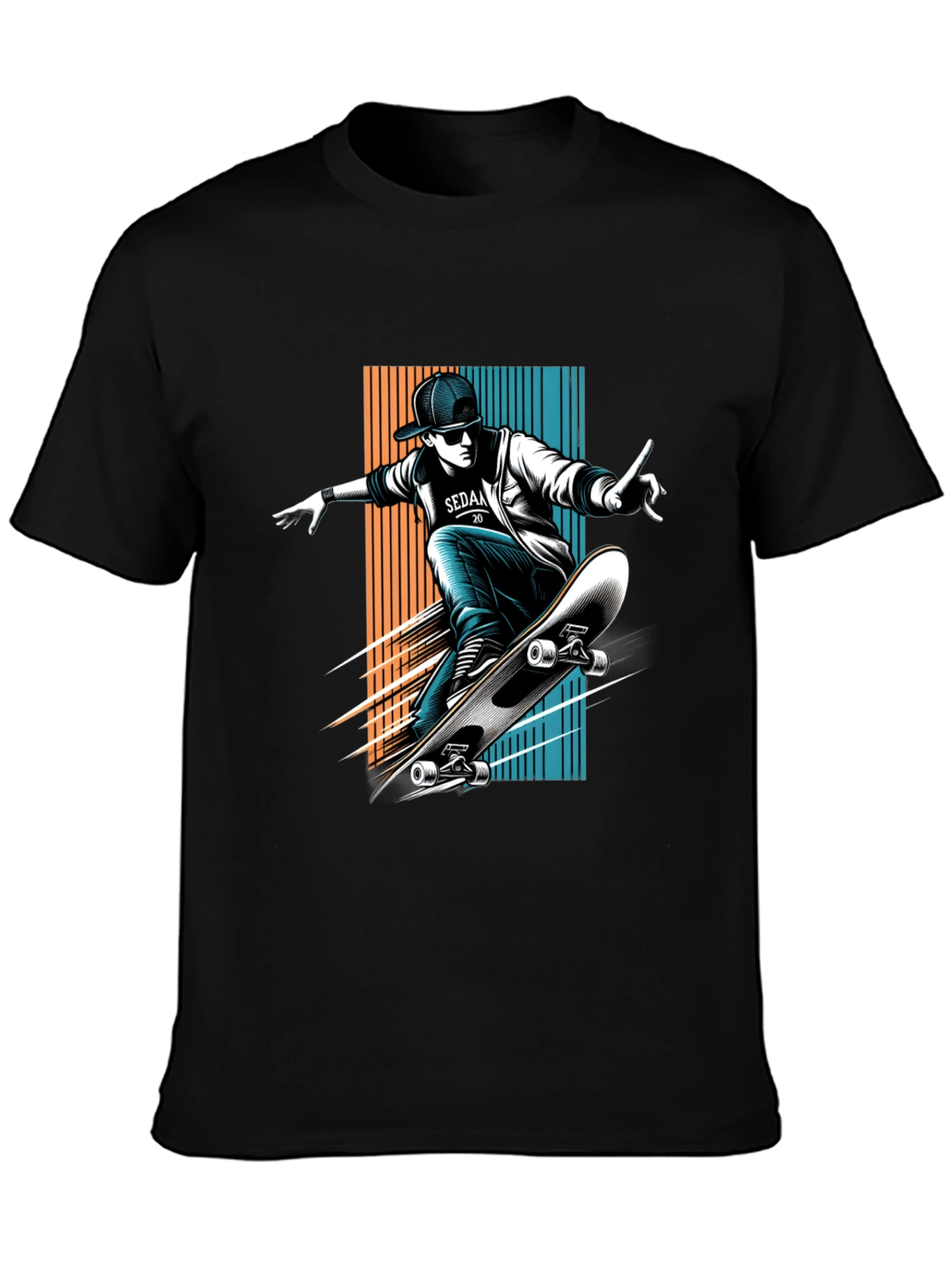 Skateboarding T-Shirt: Urban Style