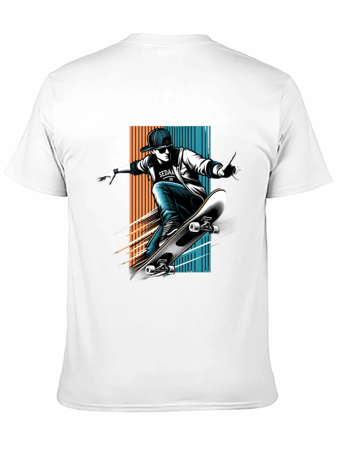 Skateboarding T-Shirt: Urban Style