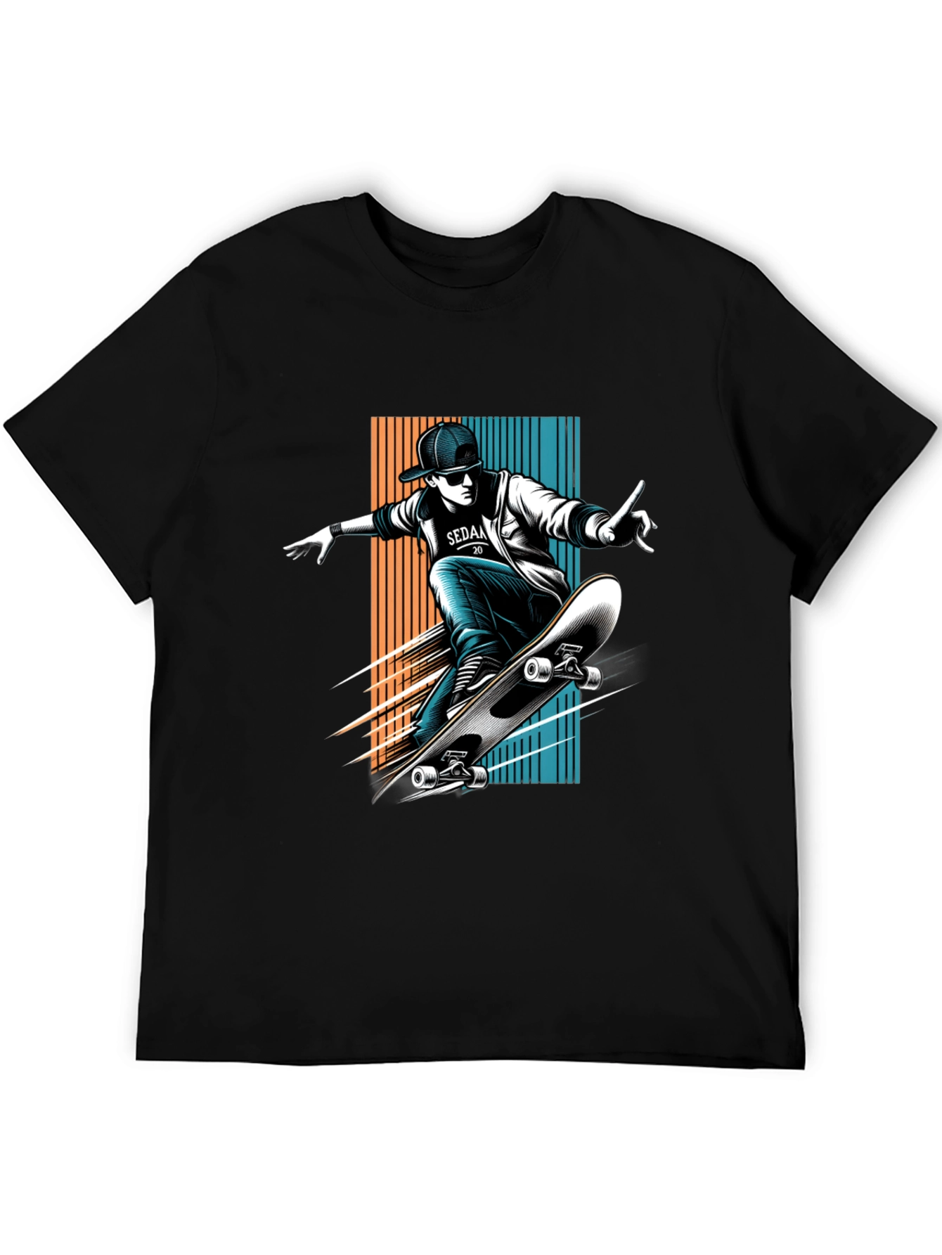 Skateboarding T-Shirt: Urban Style