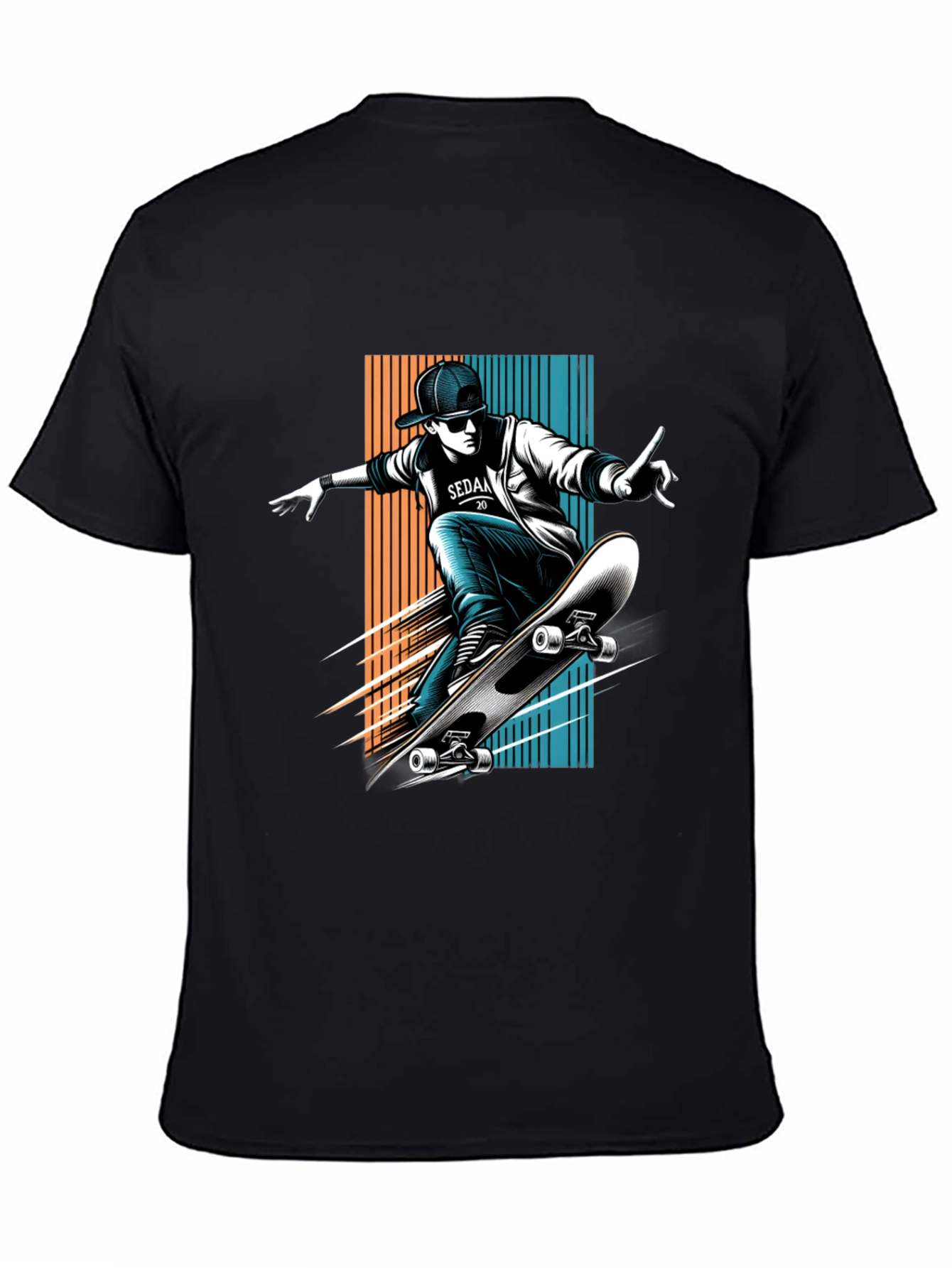 Skateboarding T-Shirt: Urban Style