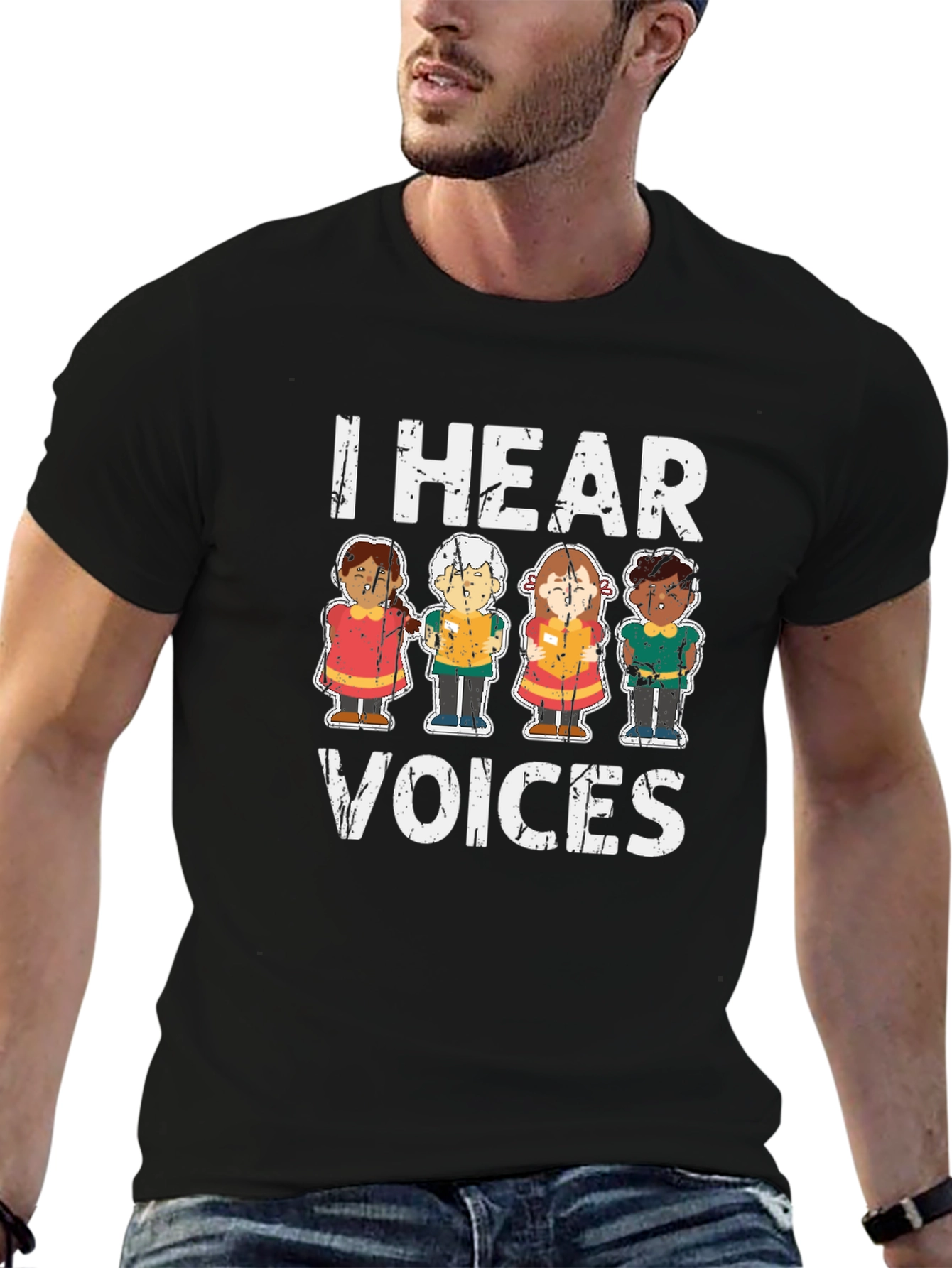 I Hear Voices Graphic T-Shirt