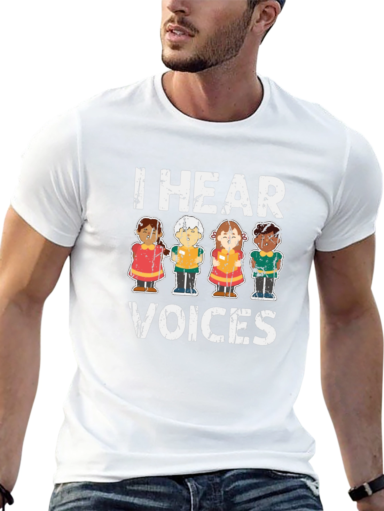 I Hear Voices Graphic T-Shirt
