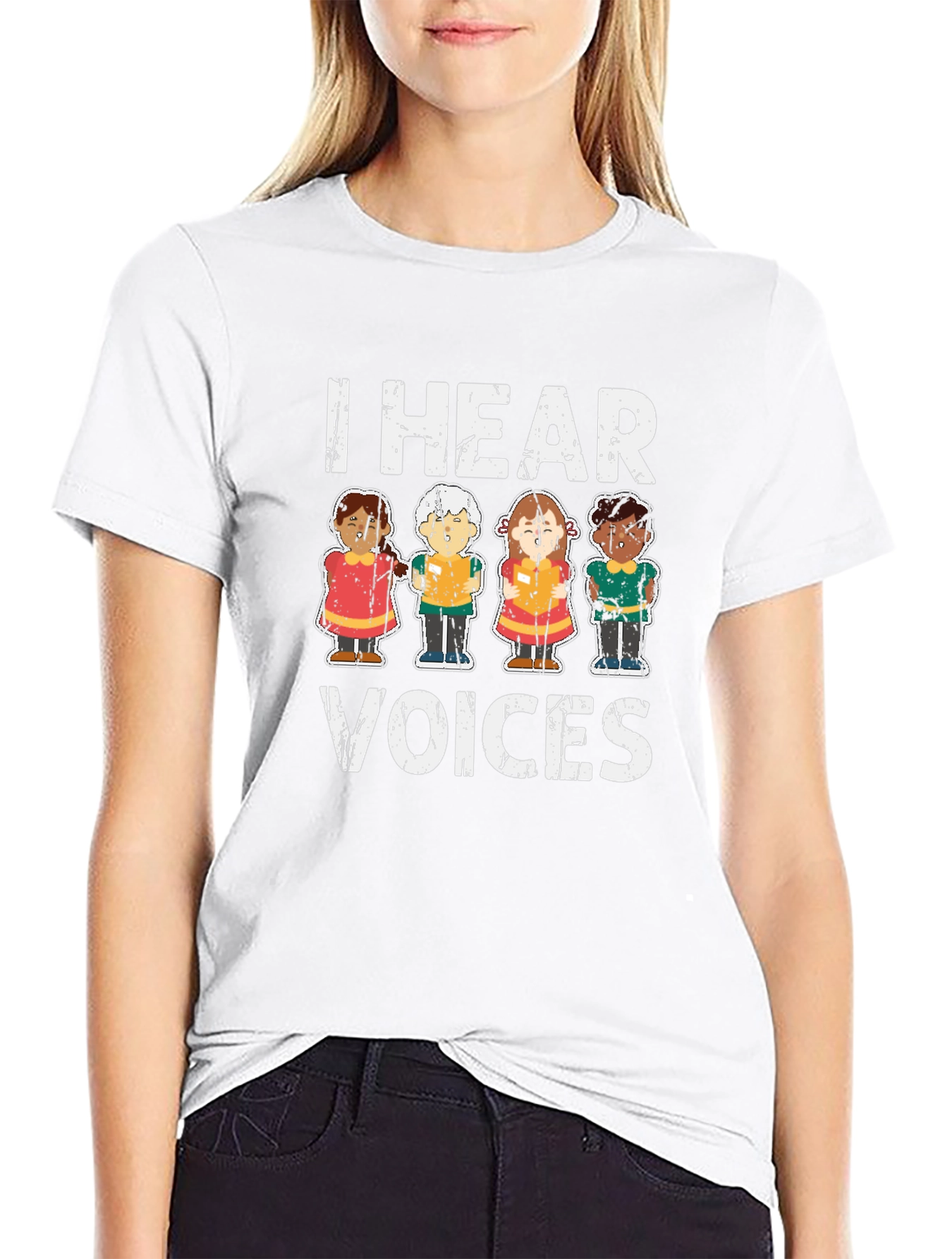 I Hear Voices Graphic T-Shirt