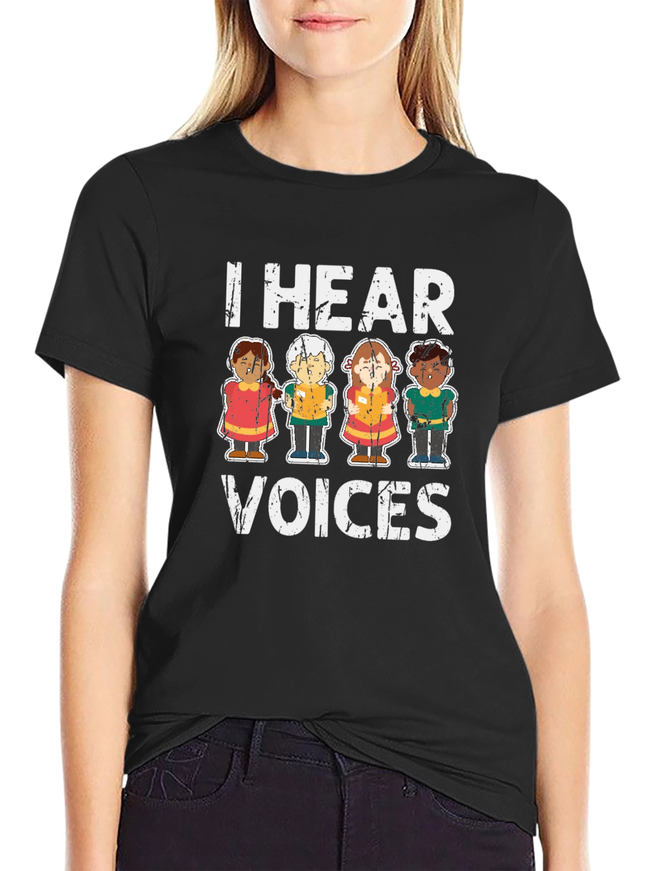 I Hear Voices Graphic T-Shirt