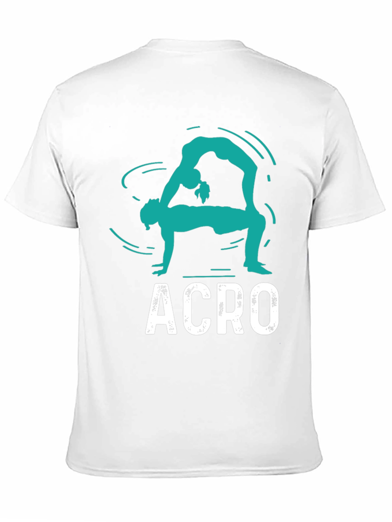 Acro T-Shirt - Black Cotton Graphic Tee