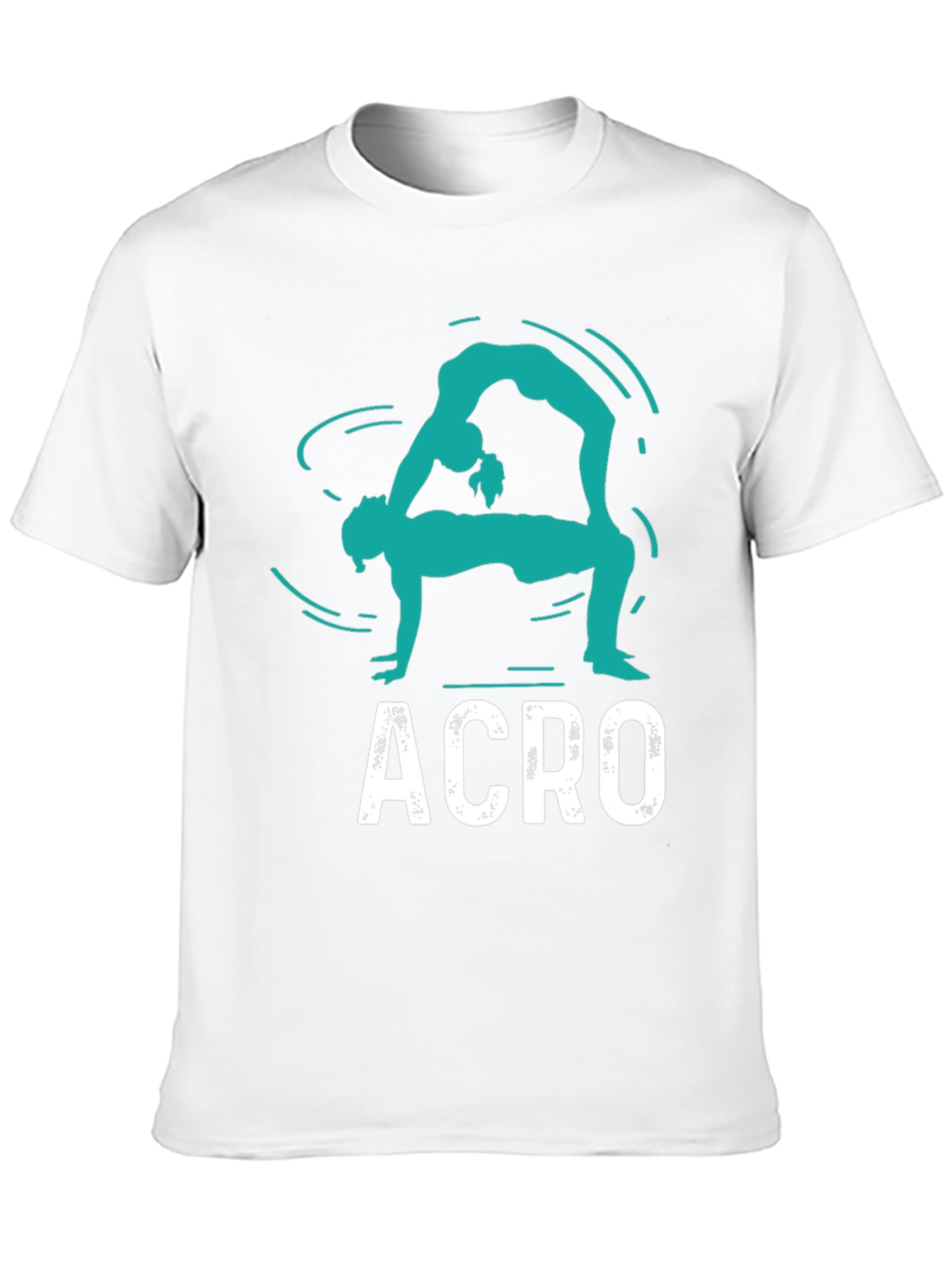 Acro T-Shirt - Black Cotton Graphic Tee