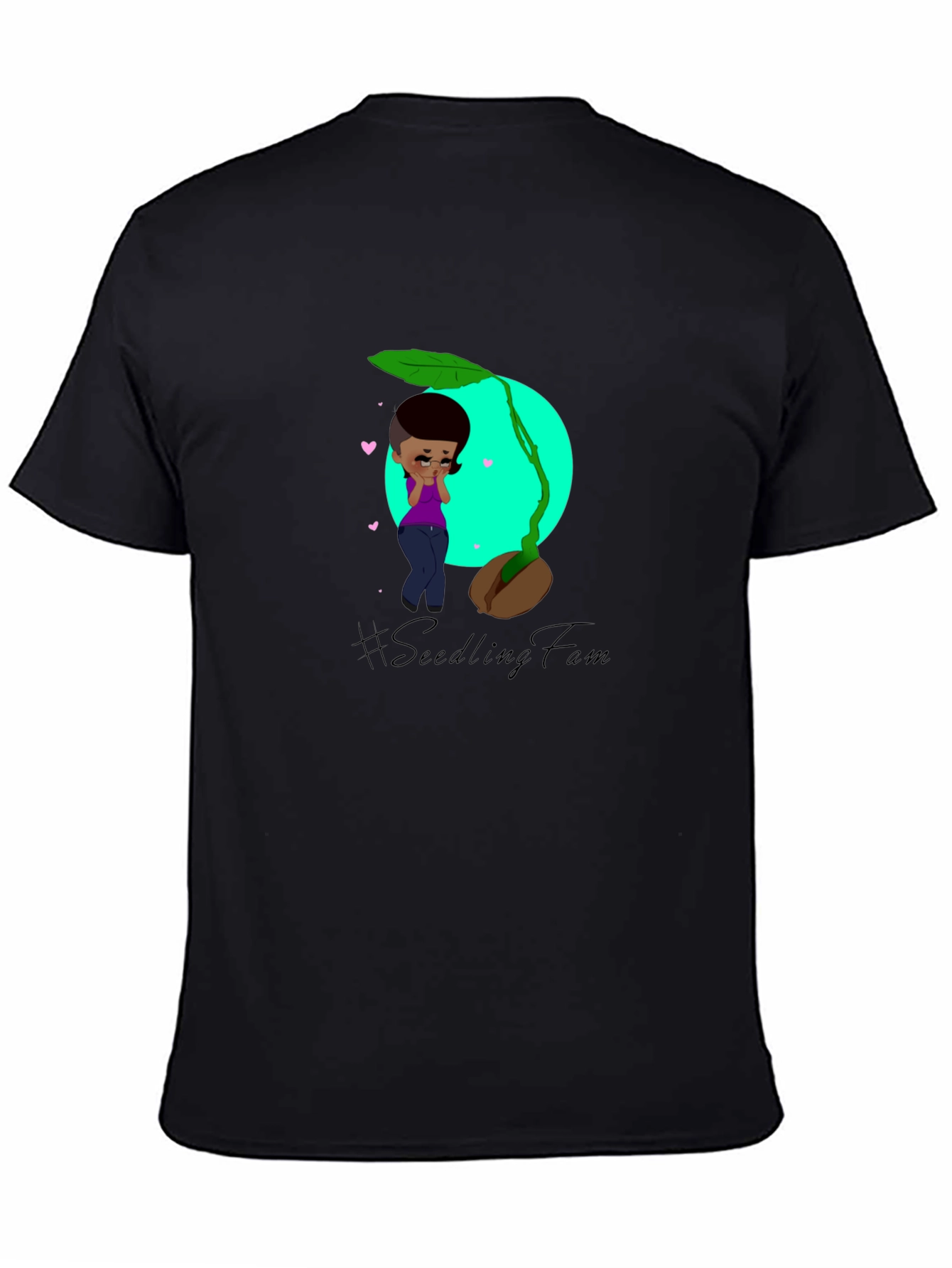 Seedling Fam Graphic Tee - Soft Cotton Blend