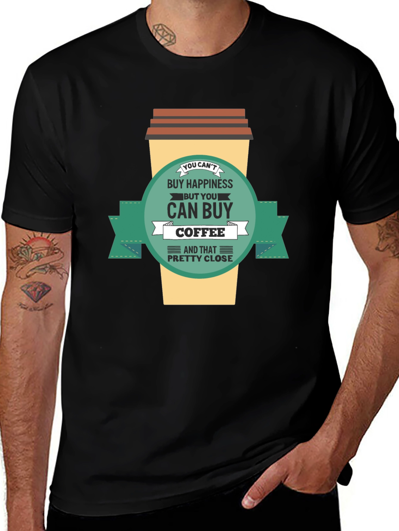 Coffee Happiness Graphic Tee