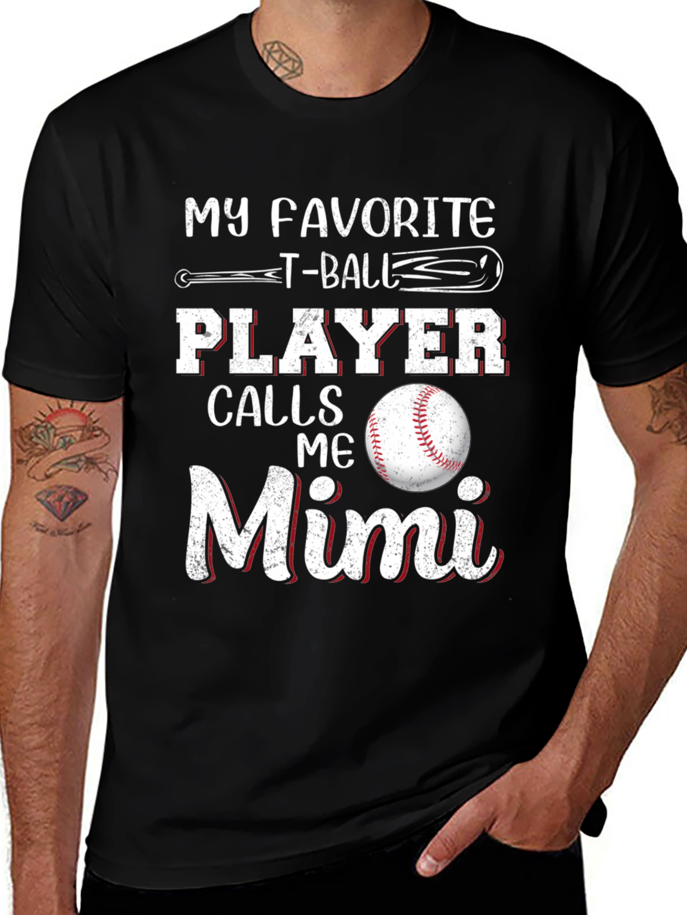 My Favorite T-Ball Player Calls Me Mimi T-Shirt