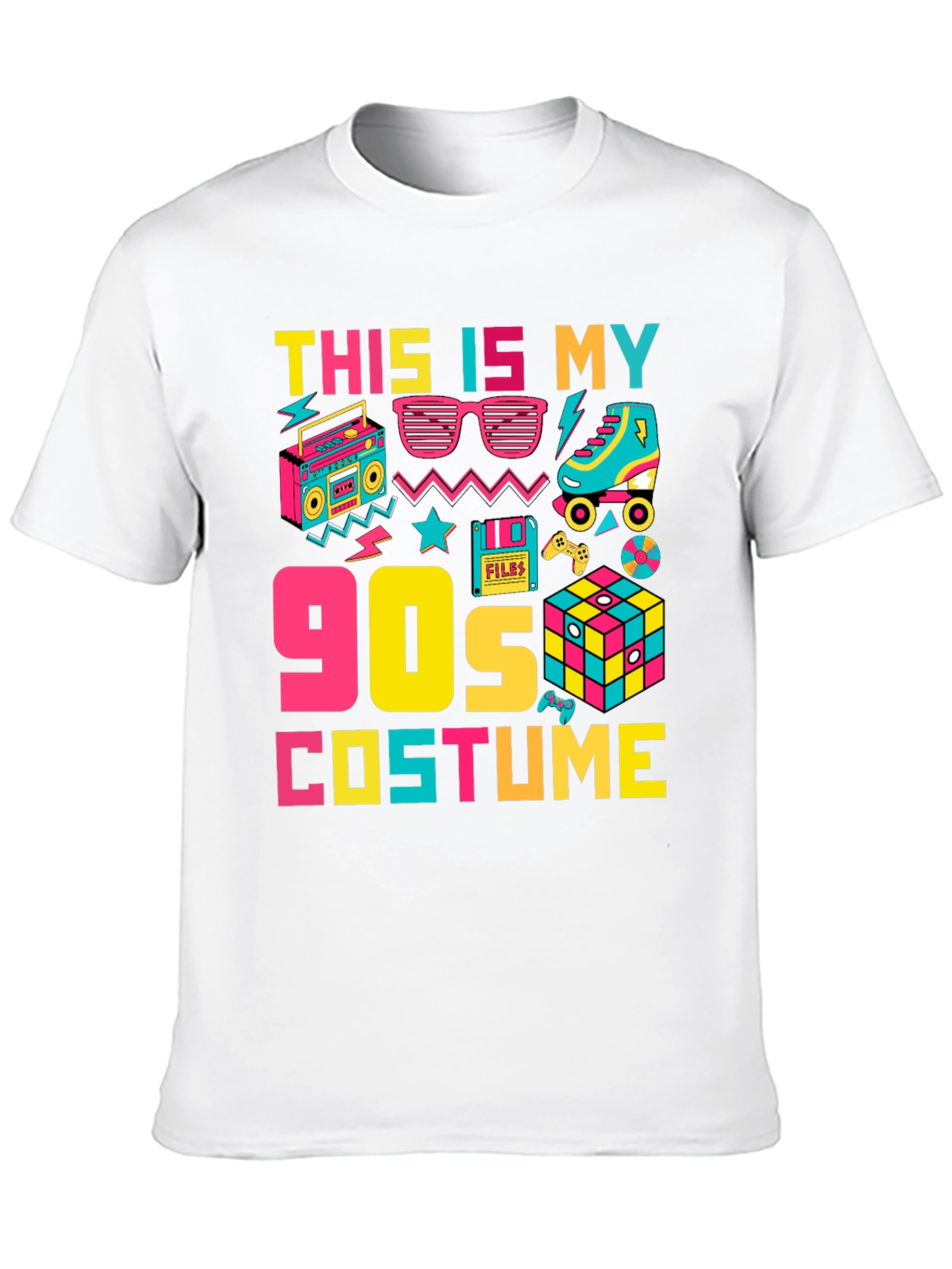90s Costume T-Shirt Retro Party Tee